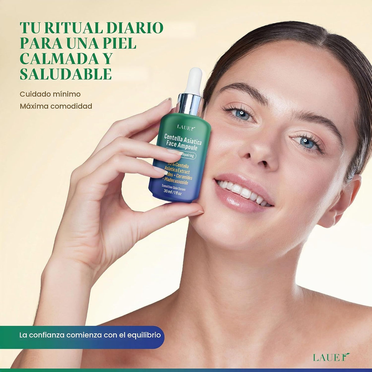 Centella Asiatica Ampolla Serum 95% Extracto de Madagascar Alivio d...