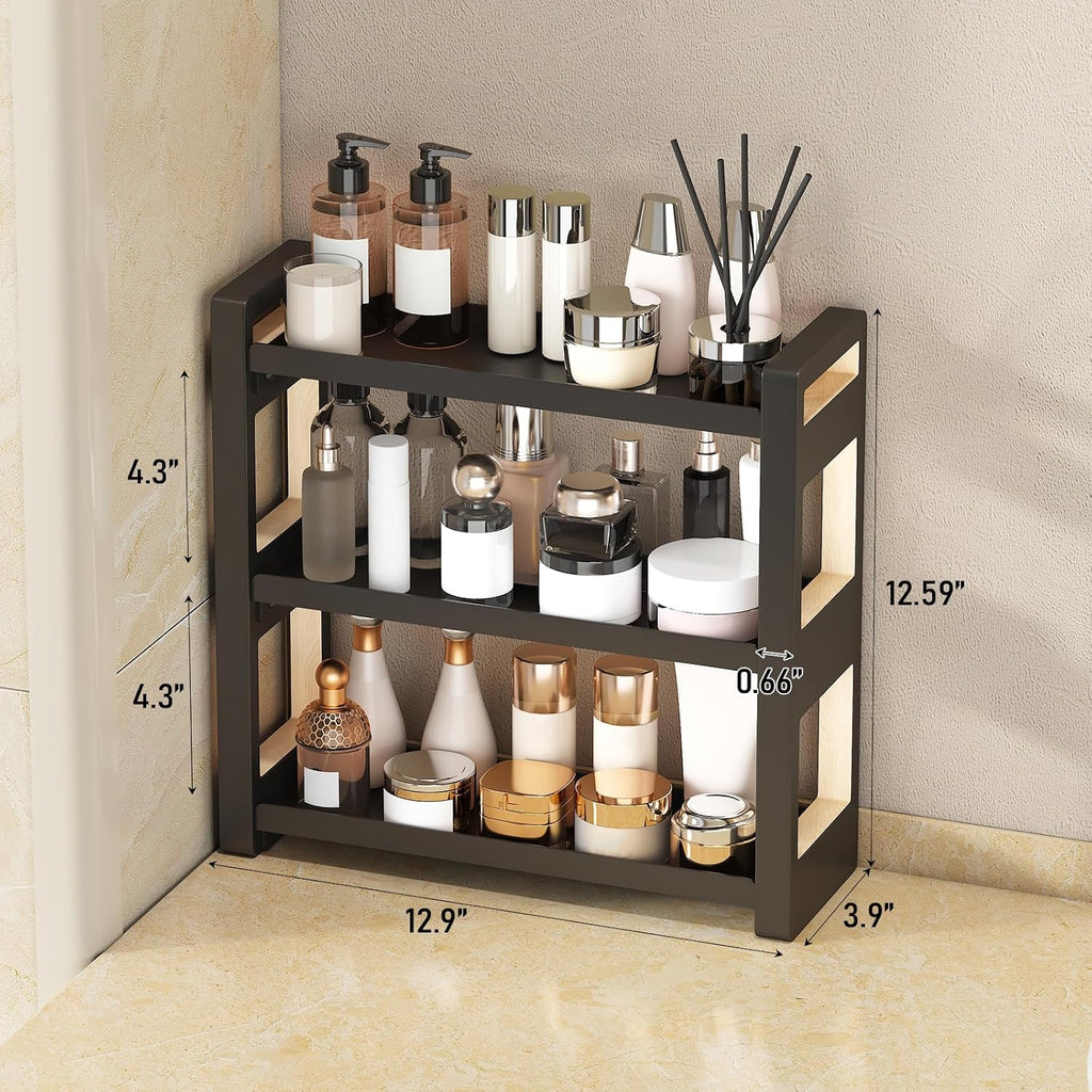 Cozynome Organizador de encimera de baño de 3 niveles, estante de b...