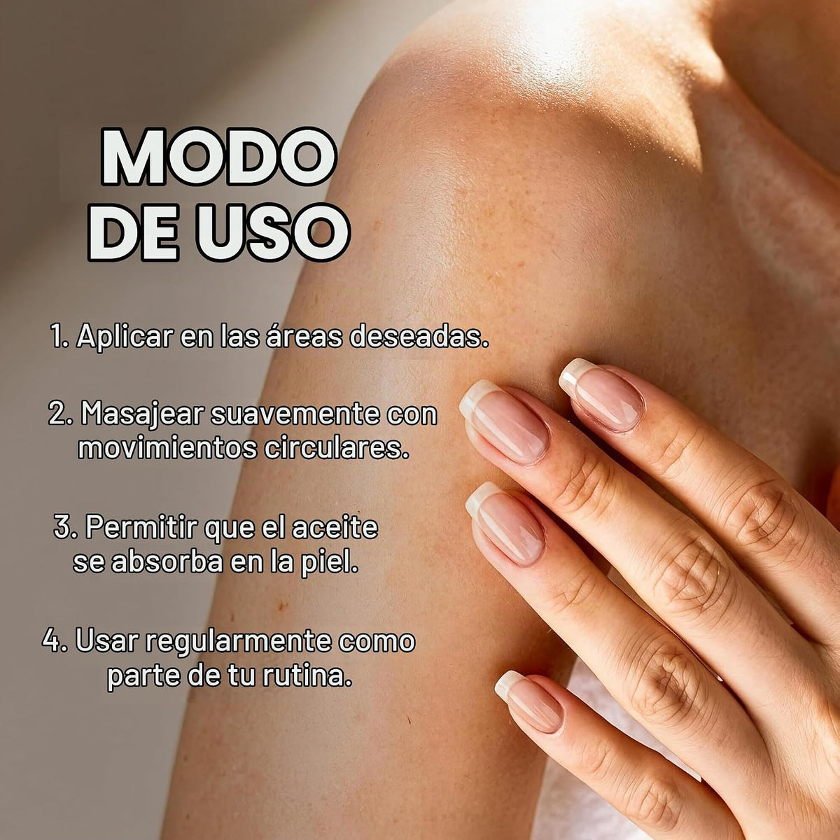 Aceite corporal reafirmante, aceite de masaje para celulitis para p...