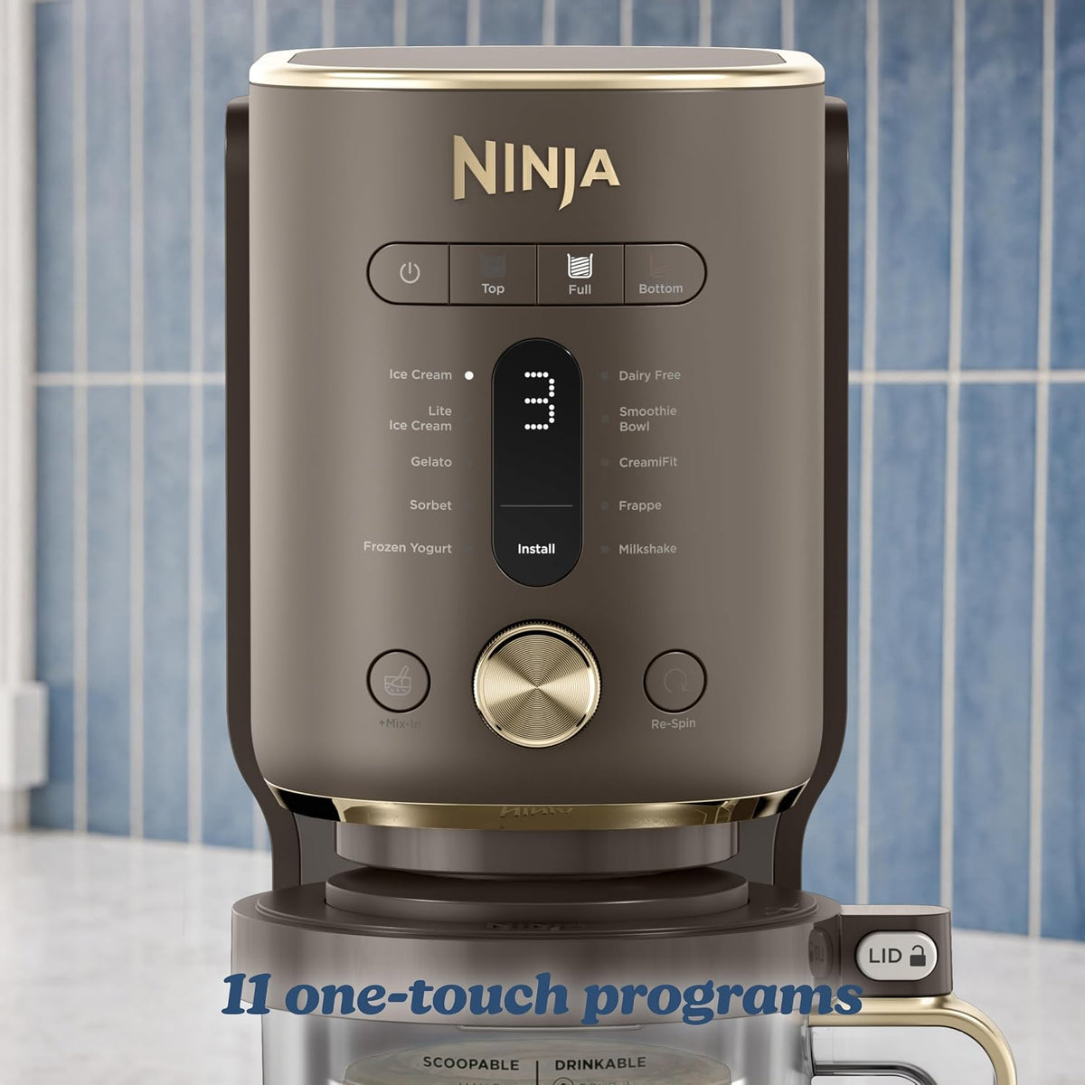 Ninja Creami XL NC601BR - Máquina de helados 11 en 1 con capacidad...