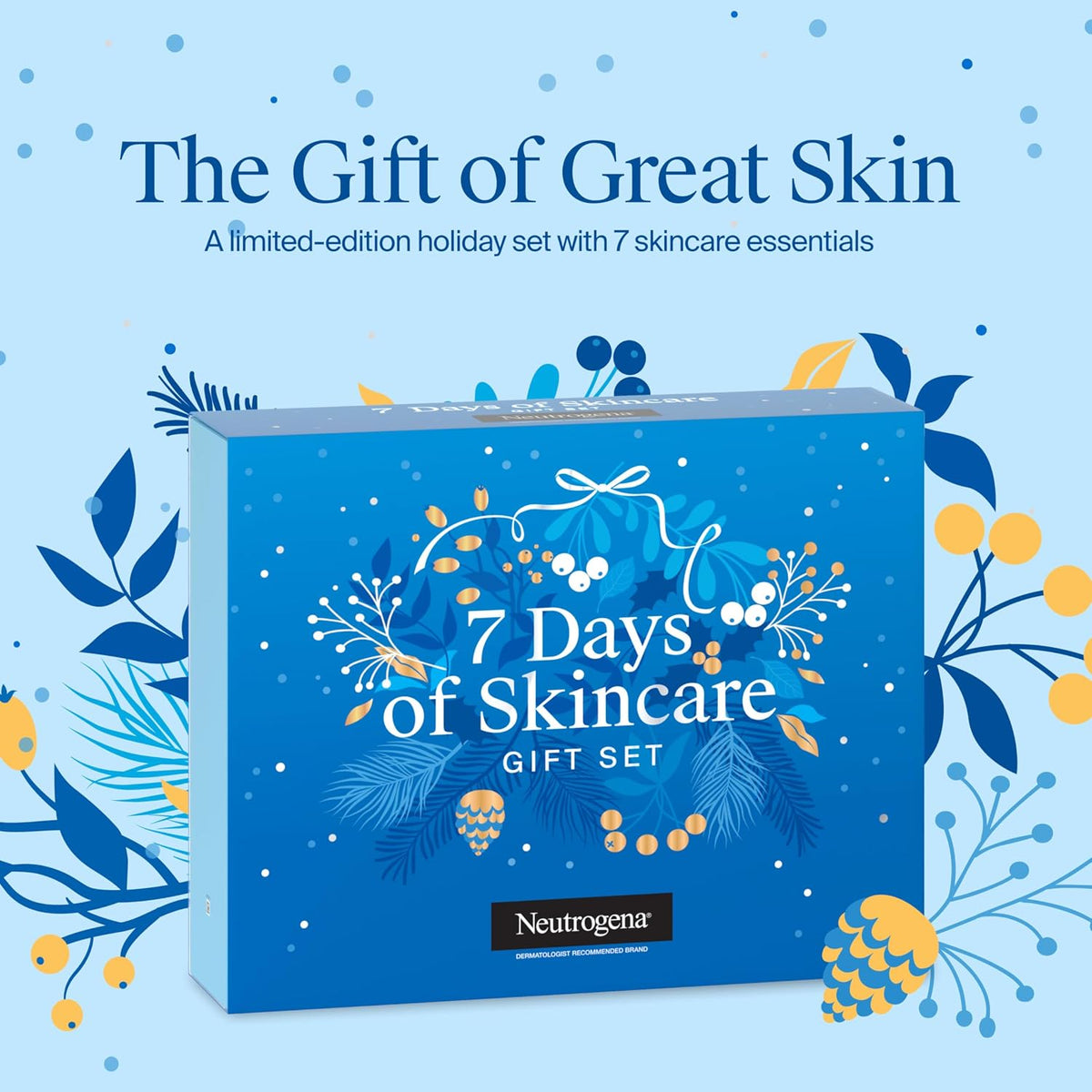Set de regalo Neutrogena 7 días de cuidado de la piel (valor 56,00)...