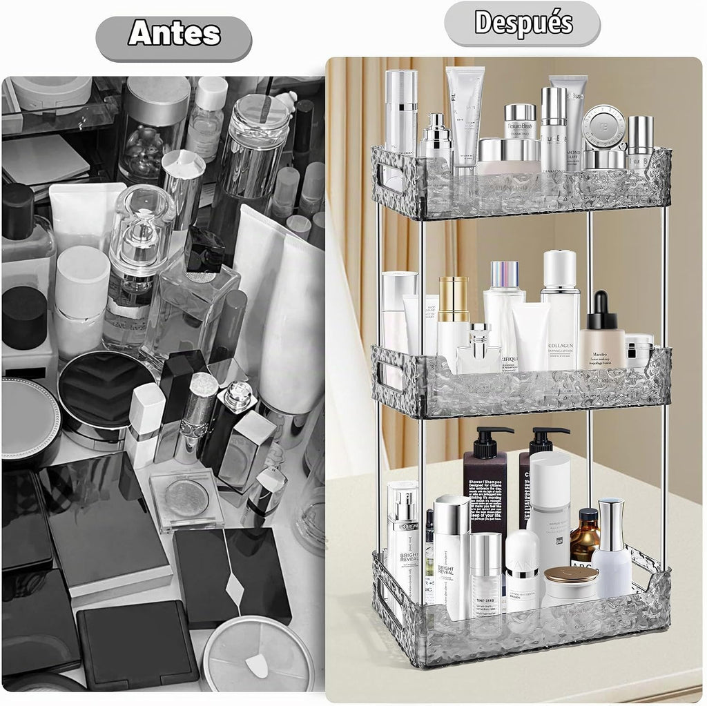 TENDER EPOCH Organizador de encimera de baño de 3 niveles, organiza...
