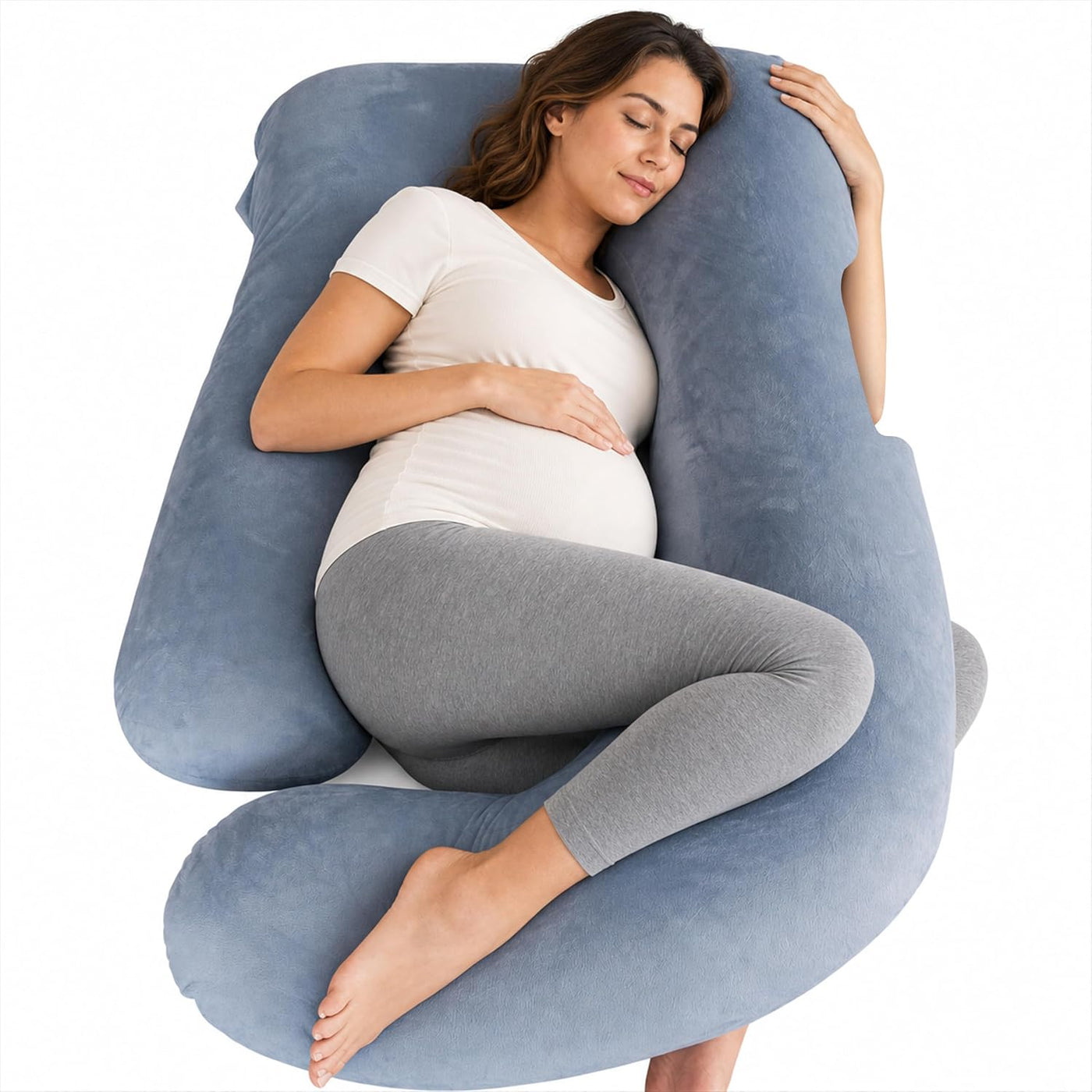 MOON PARK - Almohadas de embarazo y maternidad de cuerpo completo p...