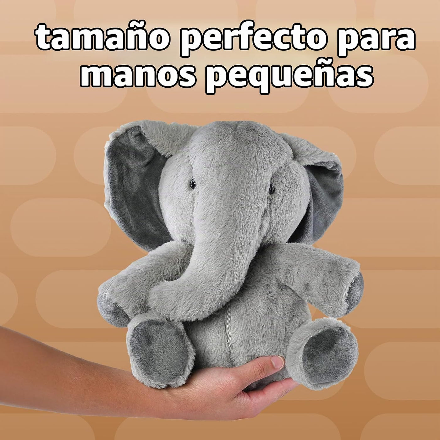 PREXTEX Juguetes de elefante de peluche \u2013 Animal de peluche co...