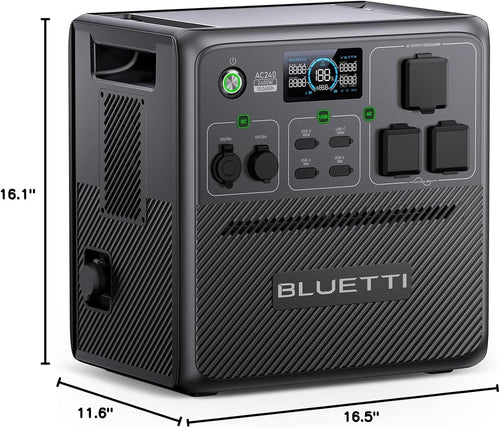 Central eléctrica portátil BLUETTI Pioneer 150 (AC240), generador s...