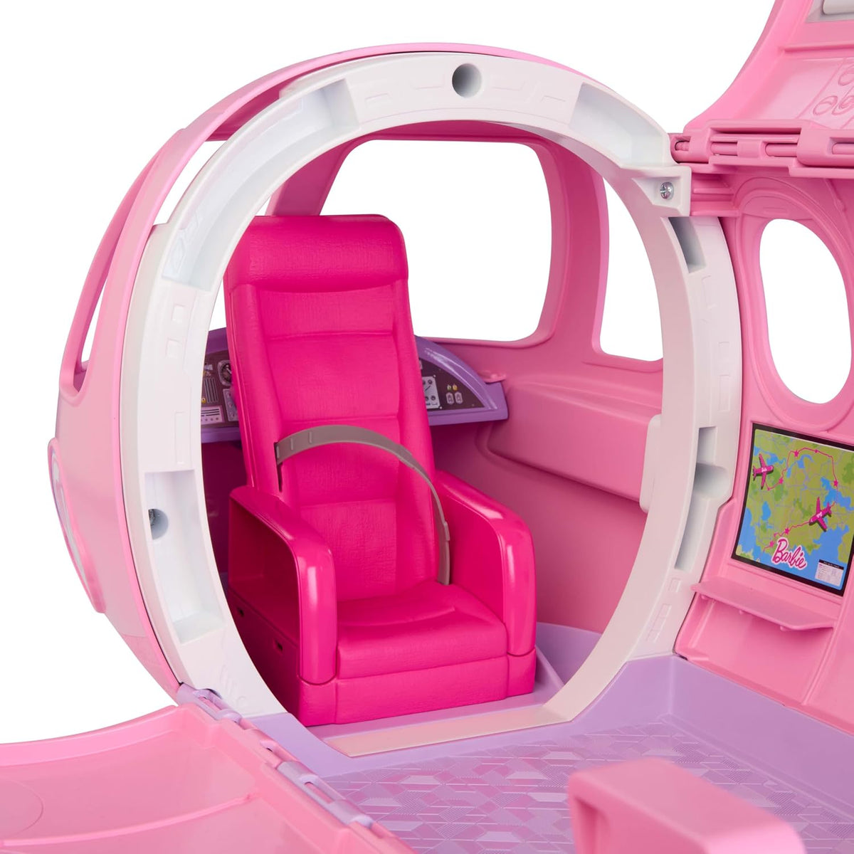 Barbie Juego y accesorios Dream Land Dream Plane | Micrófono de tra...