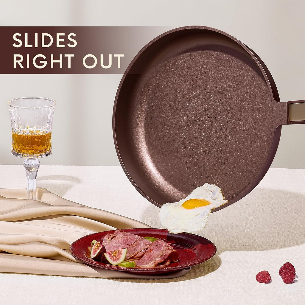 CAROTE Juegos de utensilios de cocina, ollas y sartenes antiadheren...