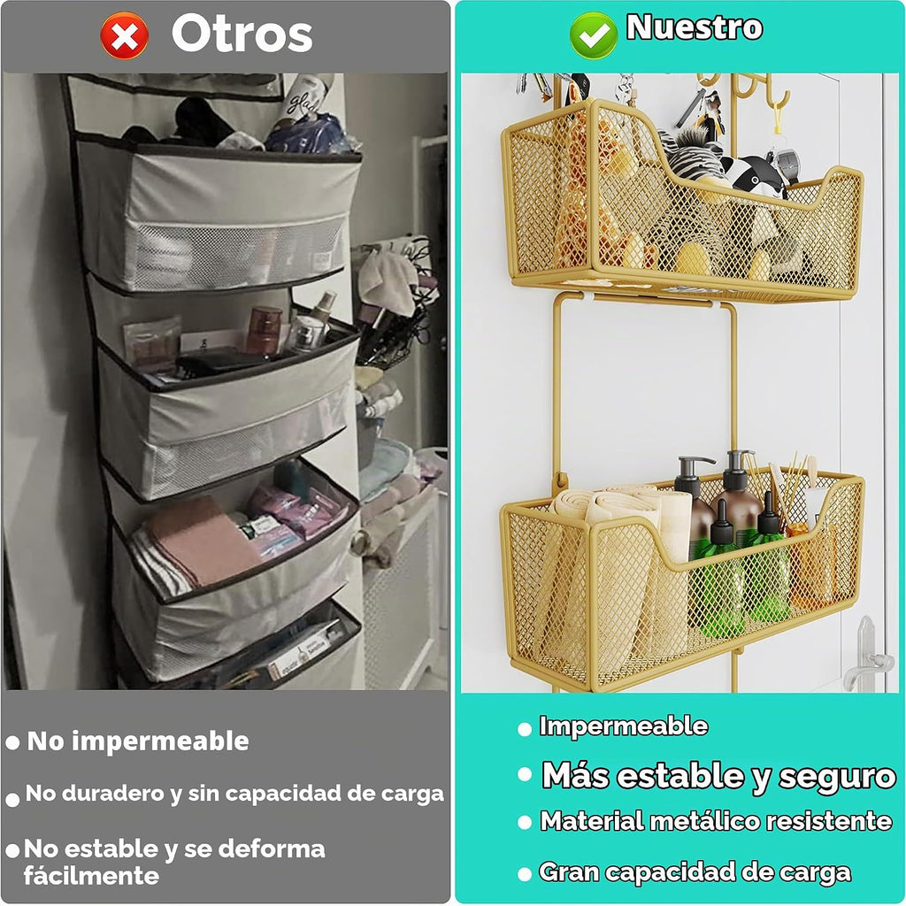 HapiRm Organizador Para Colgar Sobre la Puerta - Organizador de Pue...