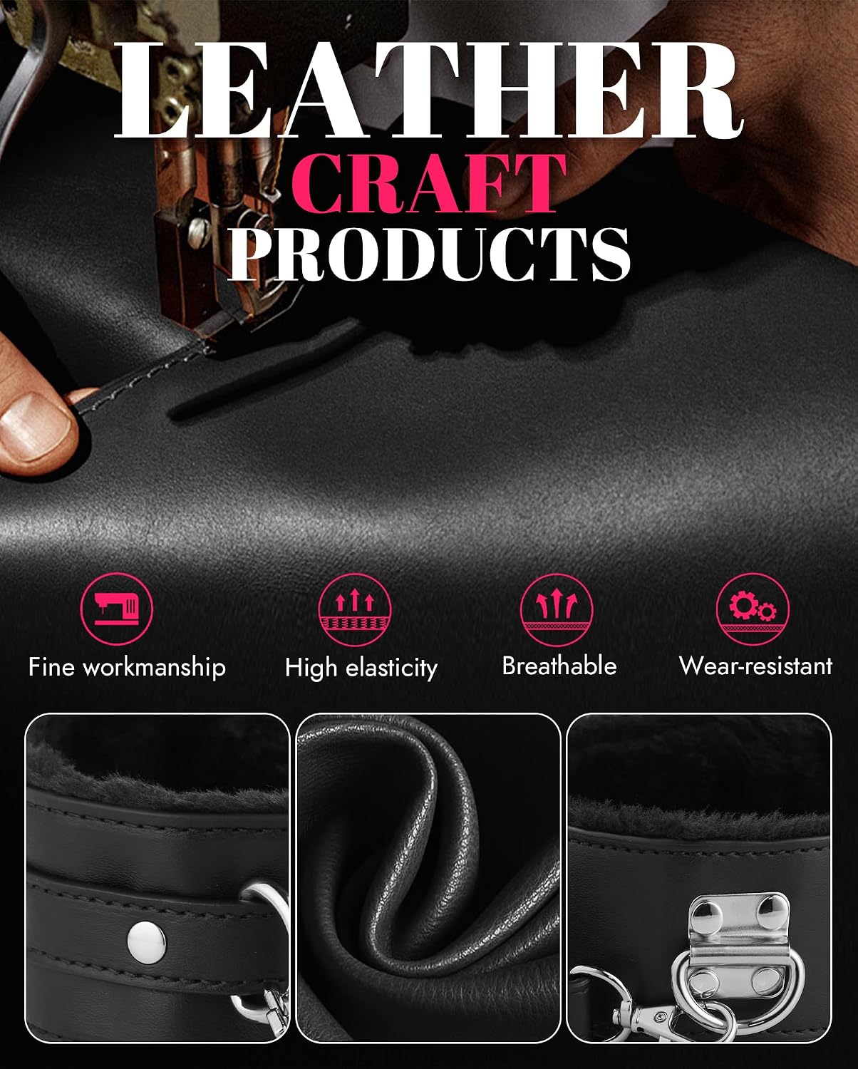 Kit de Restricciones BDSM para Sexo Bondage - UTIMI Conjunto de Res...
