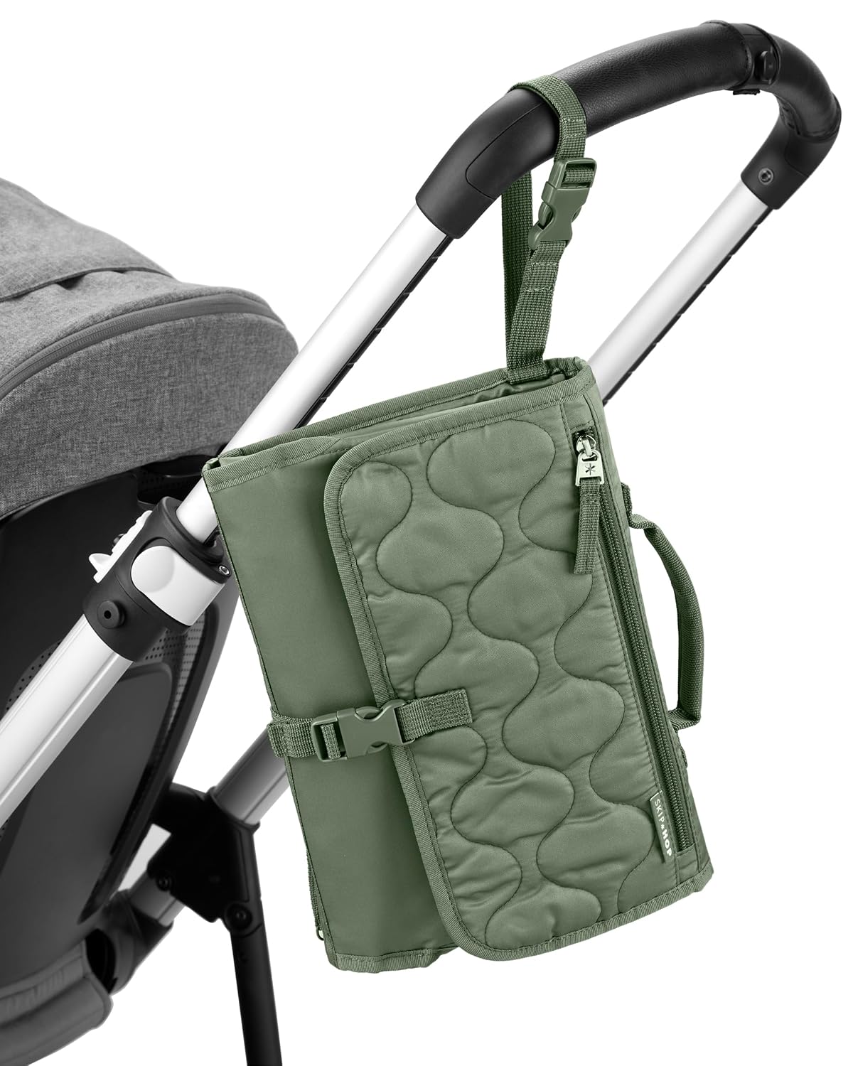 Skip Hop Cambiador portátil para bebé, Pronto, Sage