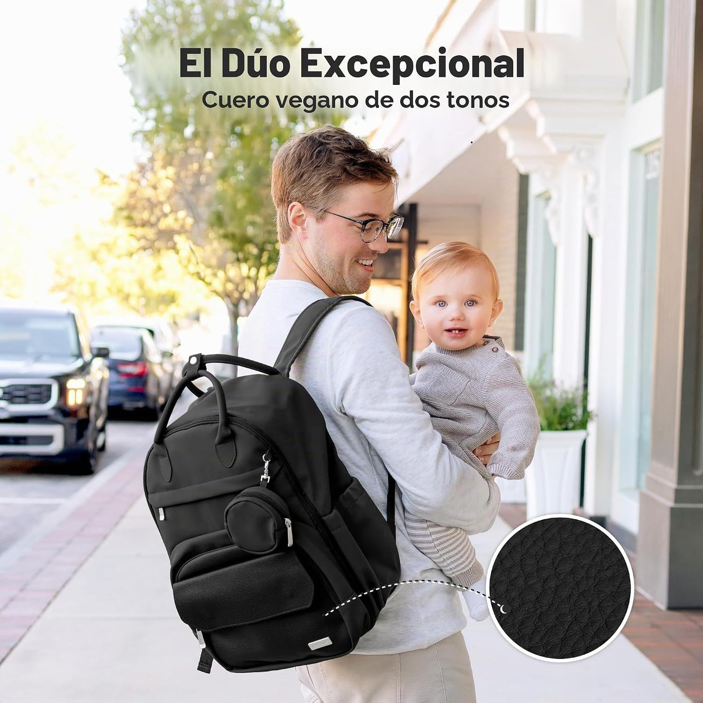 KeaBabies Mochila para Pañales - Mochilas Multifuncionales de Viaje...