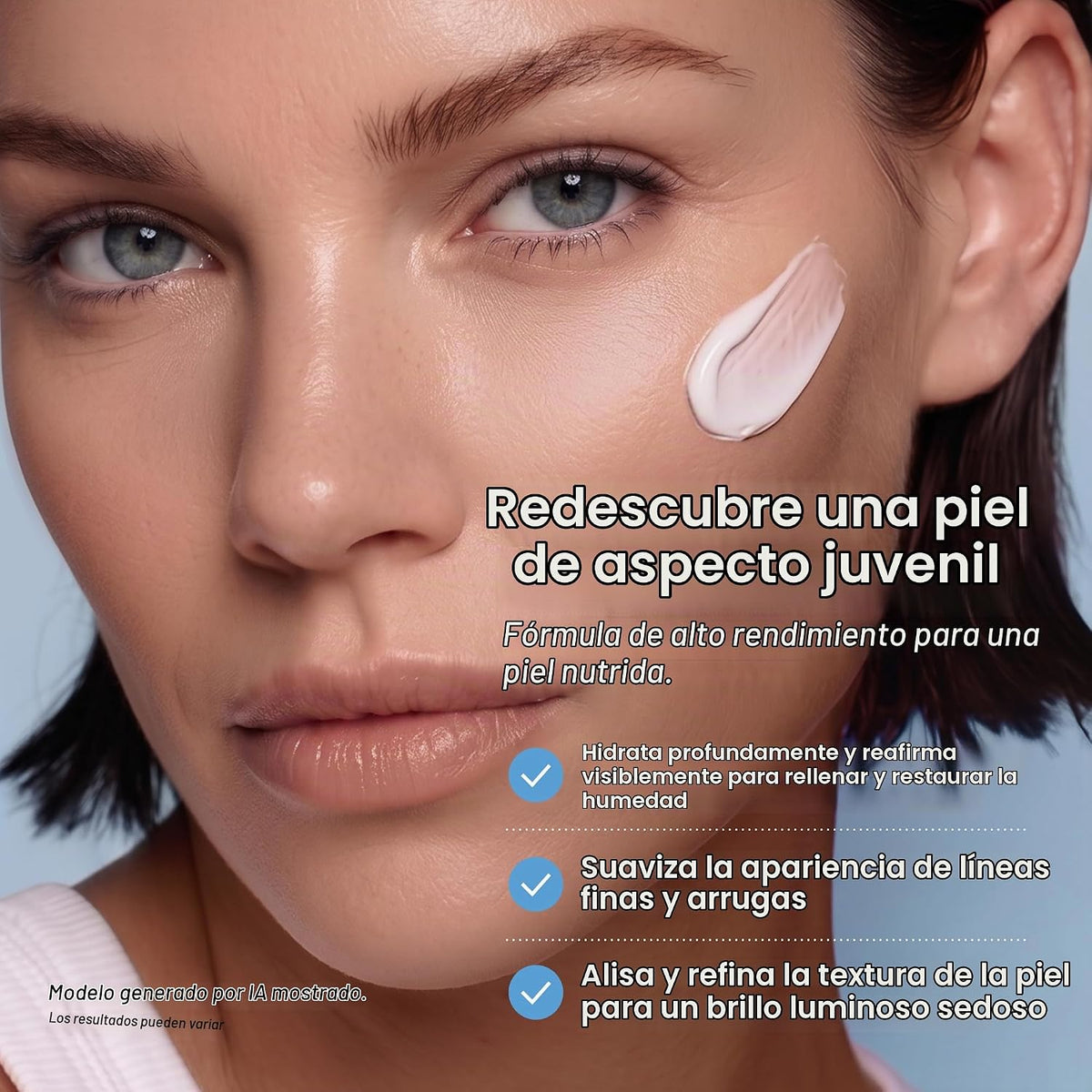 SimplyVital Hidratante facial Retinol Colágeno Hialurónico 3.4 oz (...