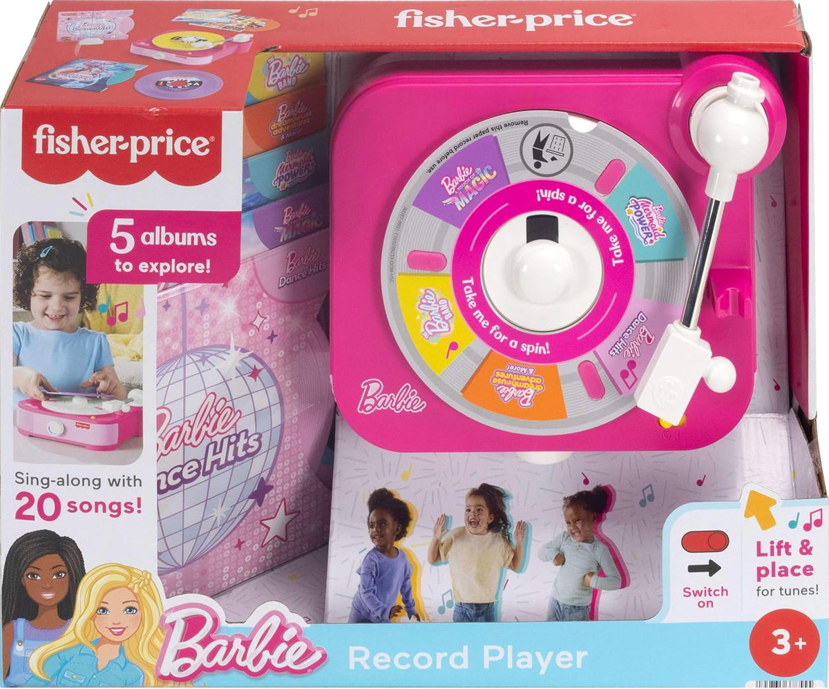 Fisher-Price Barbie - Juguete musical para tocadiscos | Tocadiscos...
