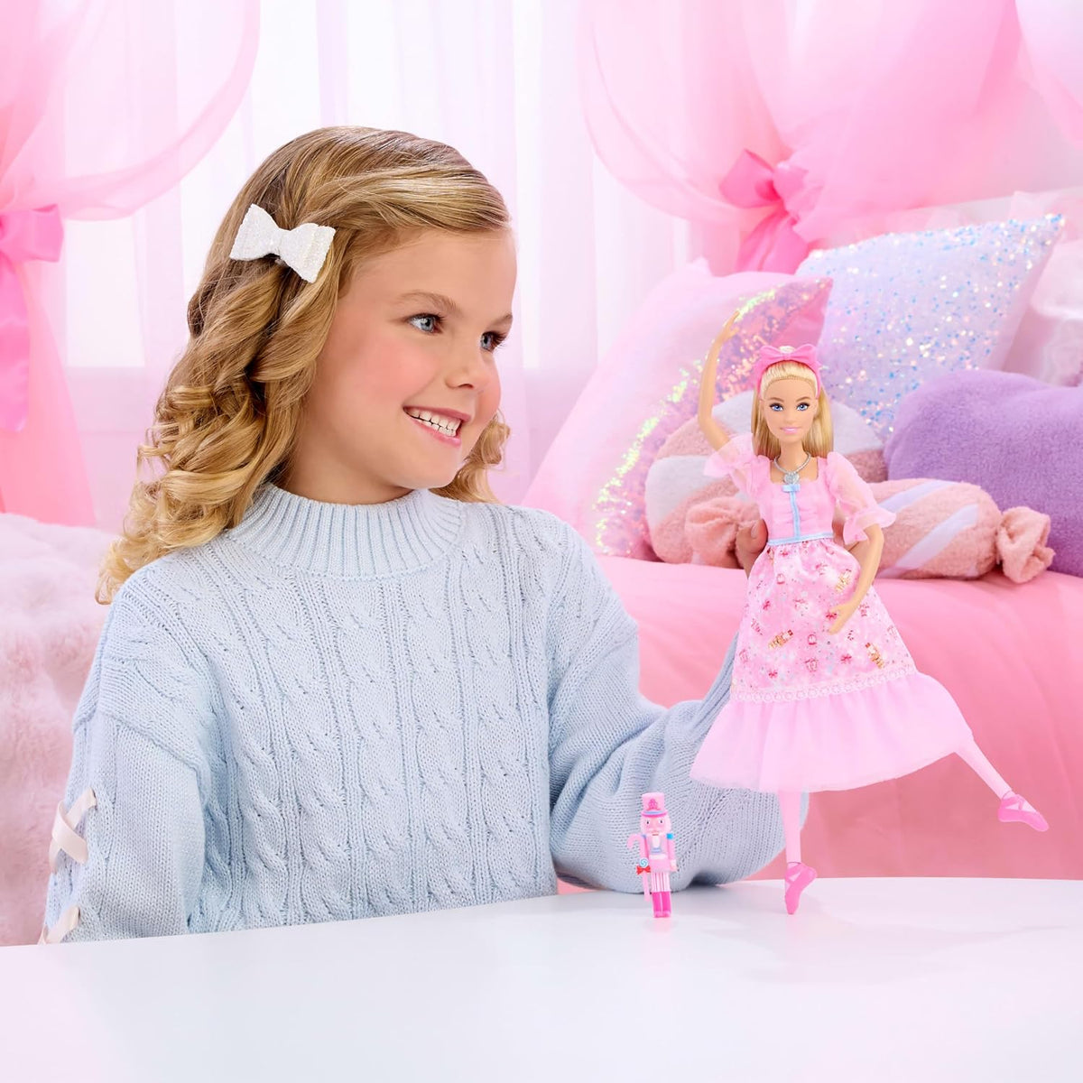 Barbie en el cascanueces Clara Ballerina Doll | Llevar un vestido d...