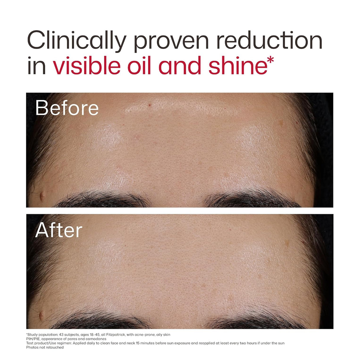 Protector solar facial transparente UV EltaMD con óxido de zinc, si...