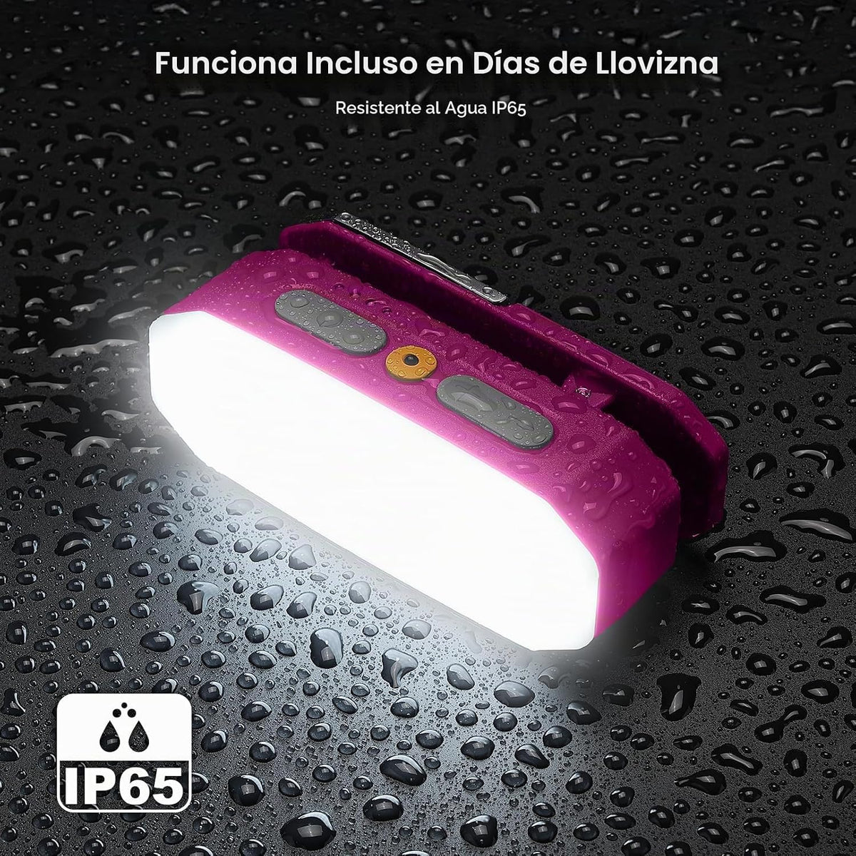 BougeRV Camping Light AL01, tienda de campaña recargable para área...