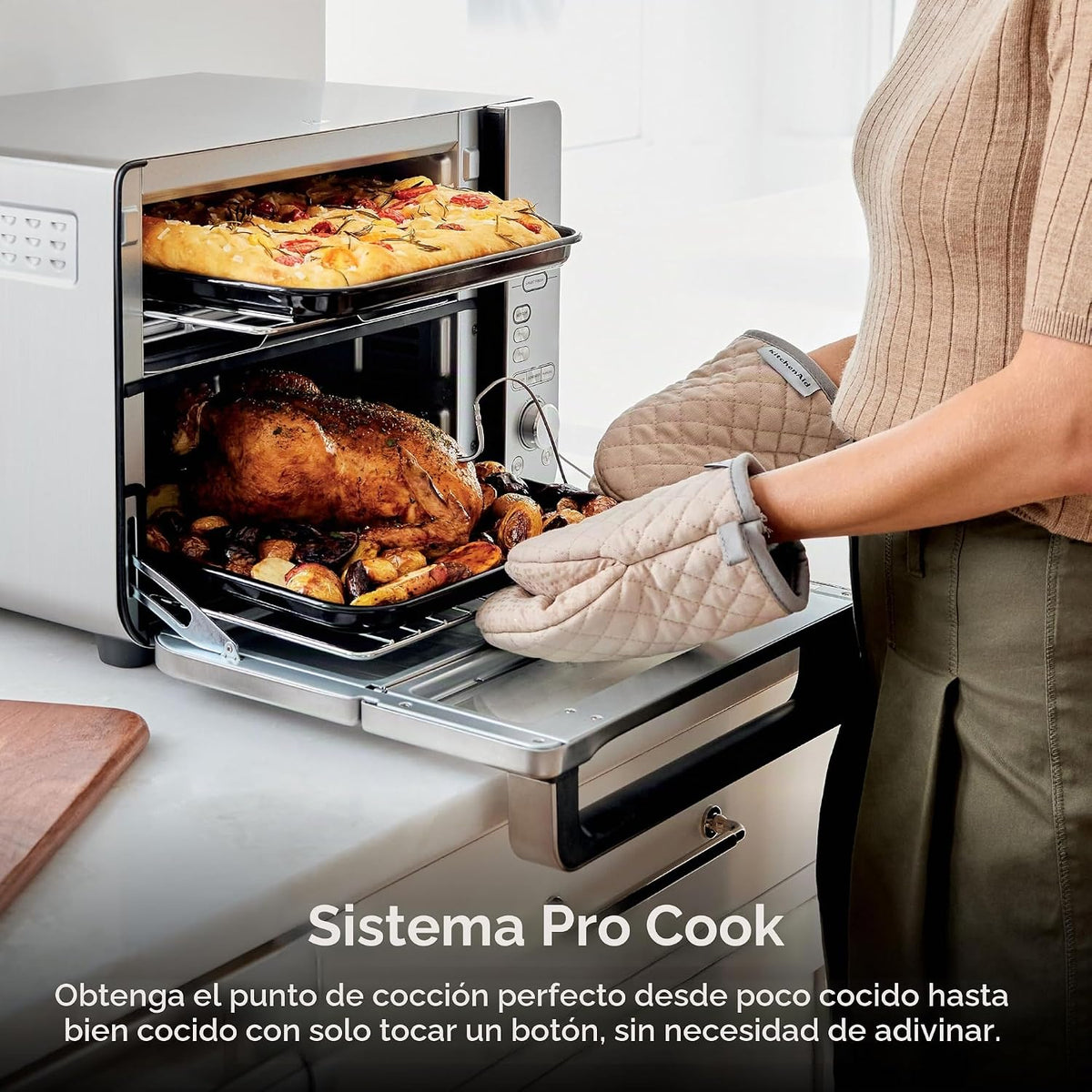 Ninja Horno de encimera de doble pila XL y freidora de aire con sis...