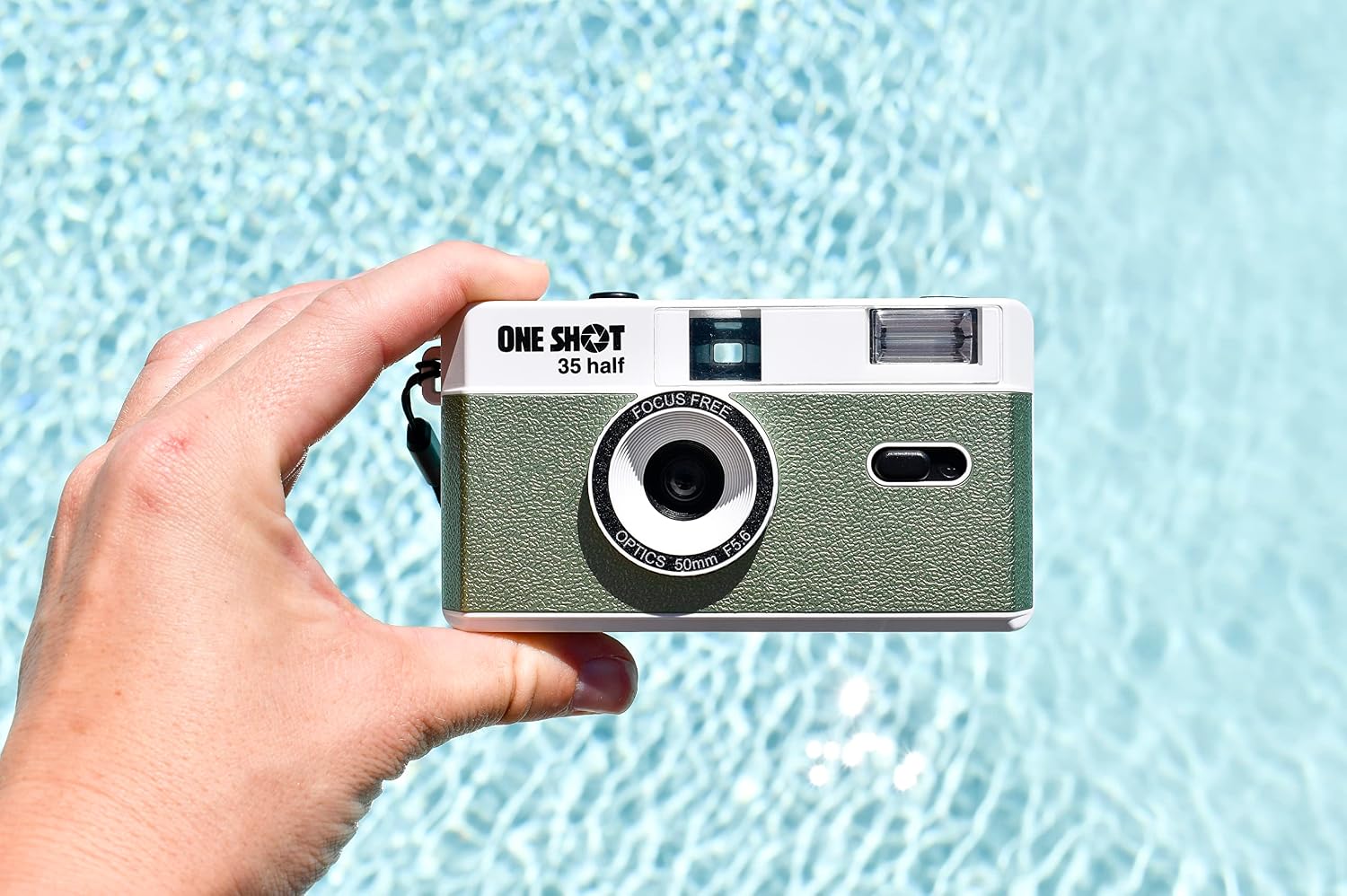 1 Shot Cámara de película de punto y disparo de 35mm reutilizable,...