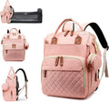 Lamroro Bolsa de pañales con cambiador, mochila impermeable 3 en 1...