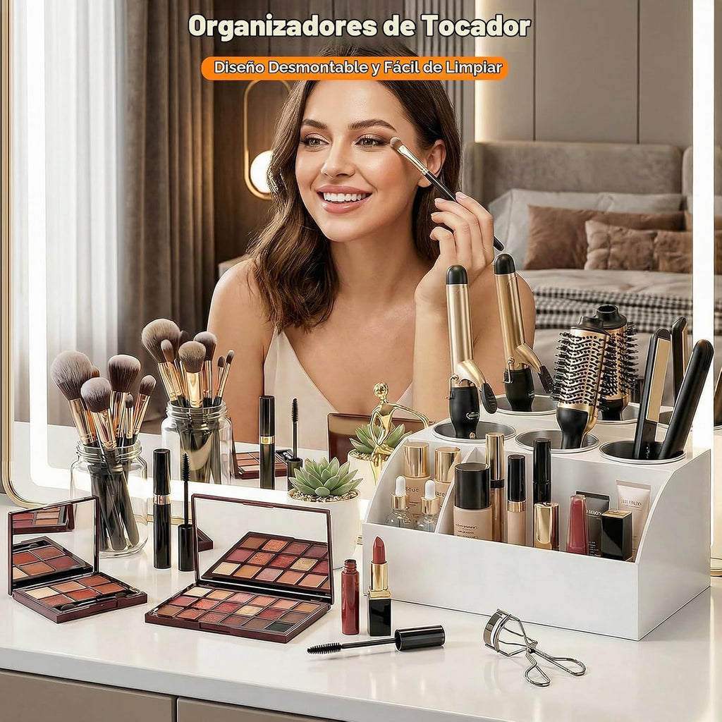 Organizador de herramientas para el cabello, organizador y almacena...