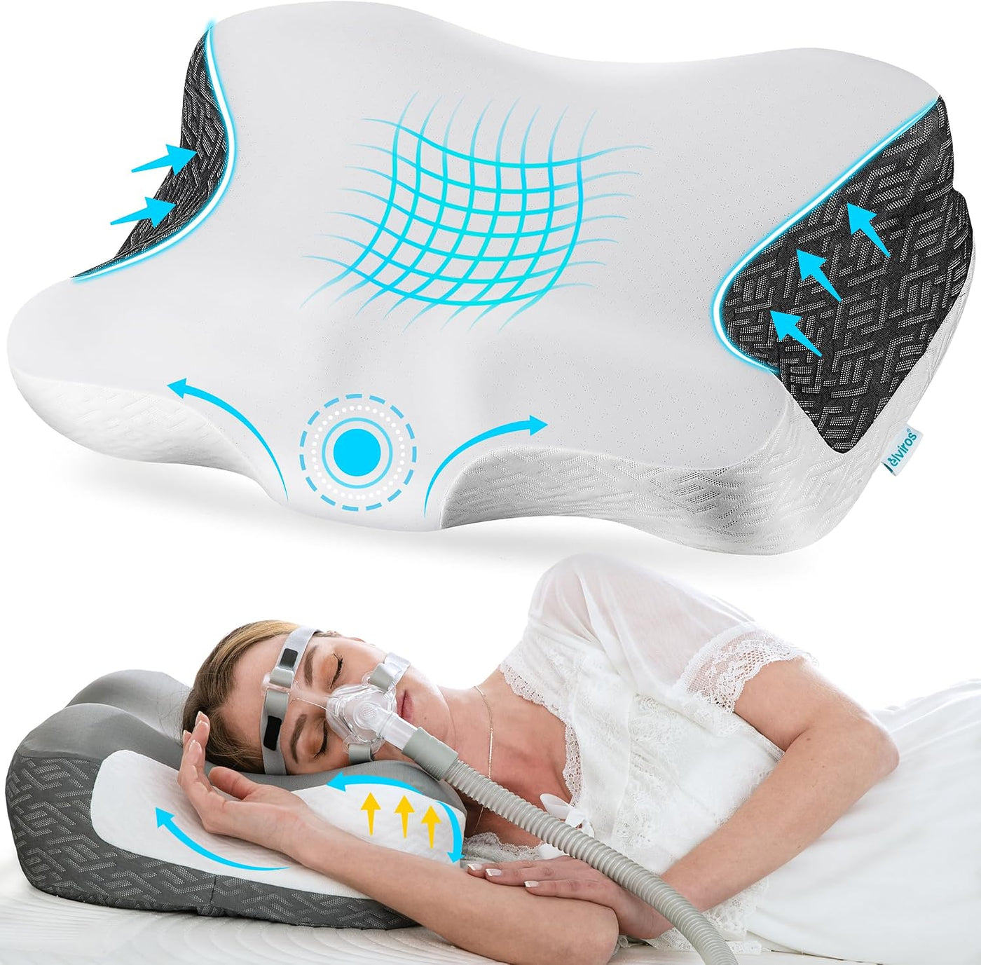 Almohada CPAP elegible para la FSA para que los usuarios reduzcan f...