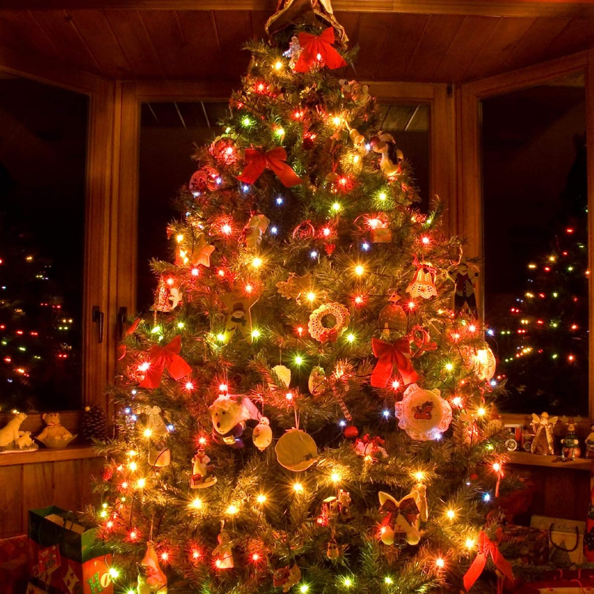 200 luces de cadena conectables LED, luces navideñas de 66 pies par...