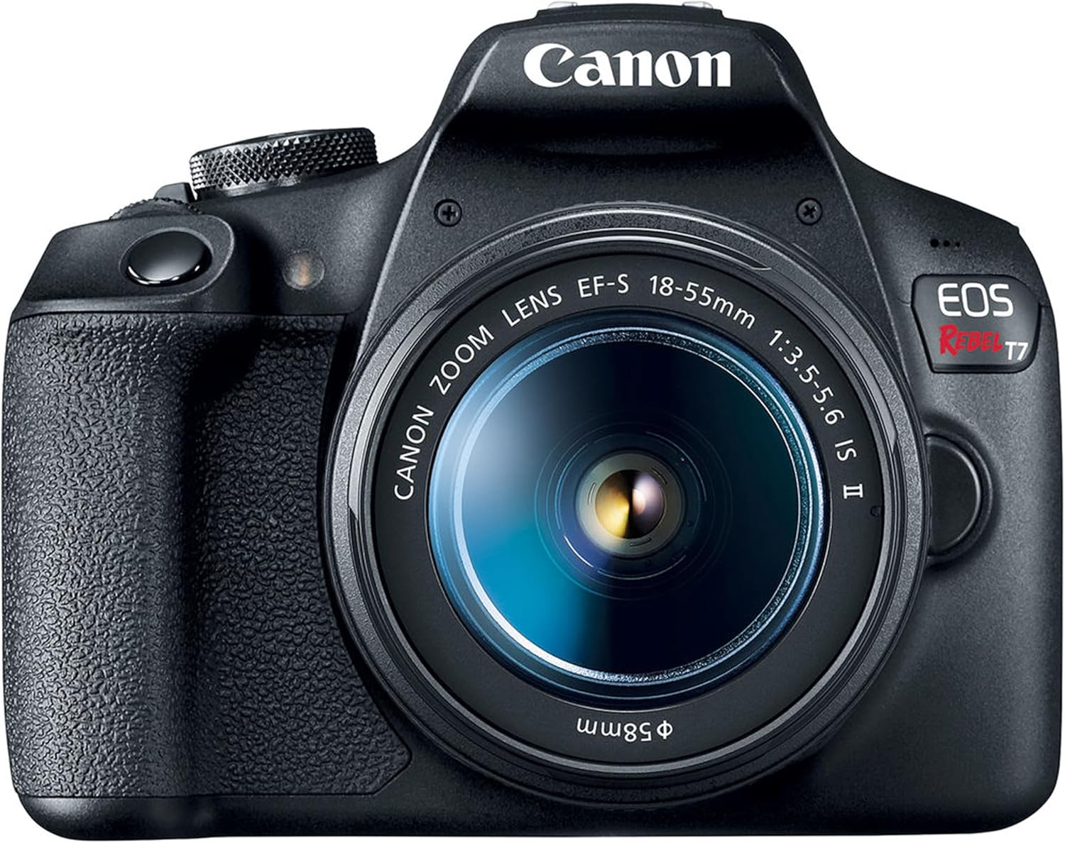 Canon EOS Rebel T7 - Paquete de cámara réflex digital EF-S de 0.709...