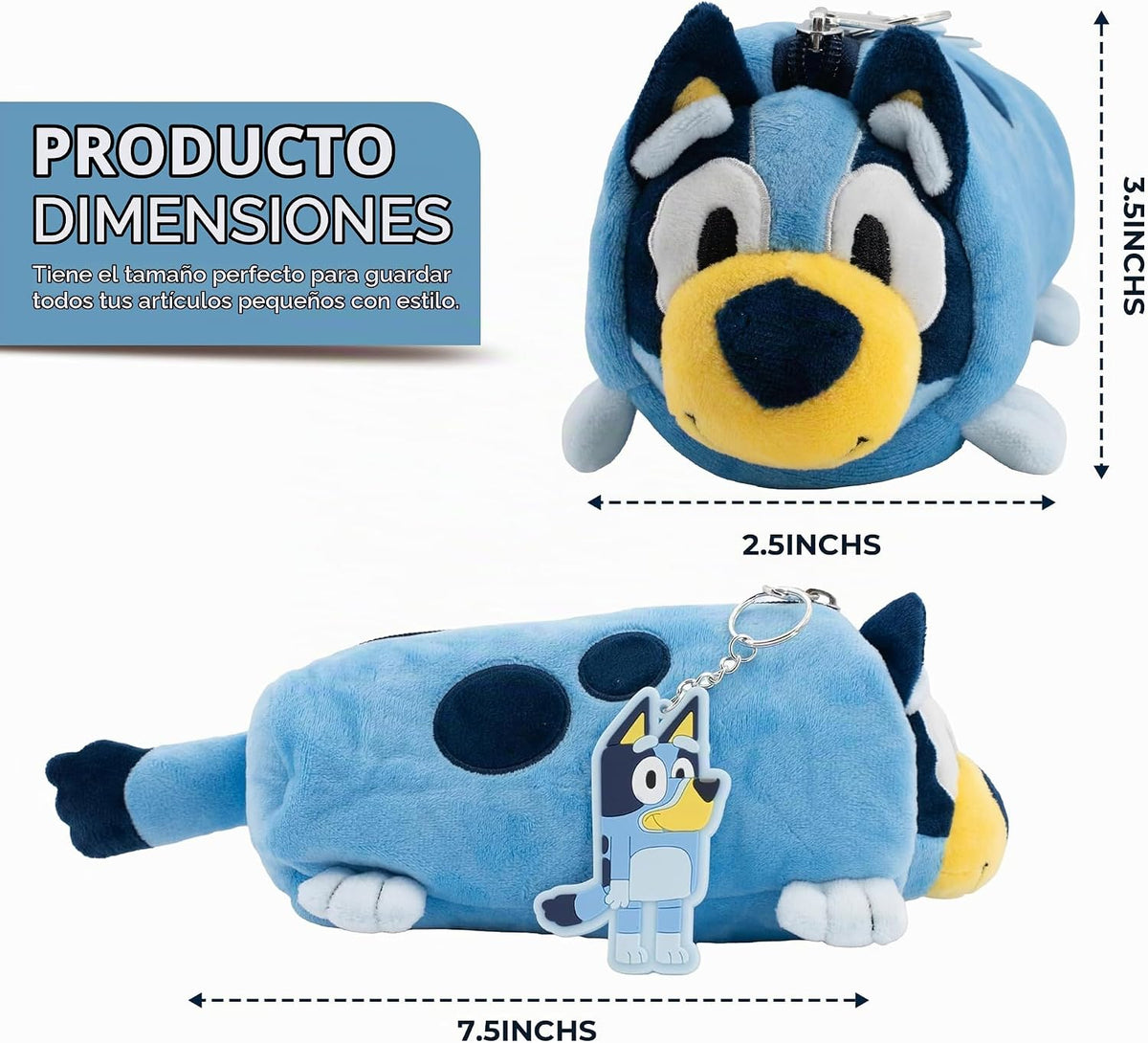 AI ACCESSORY INNOVATIONS Bluey Peluche suave multifuncional con est...