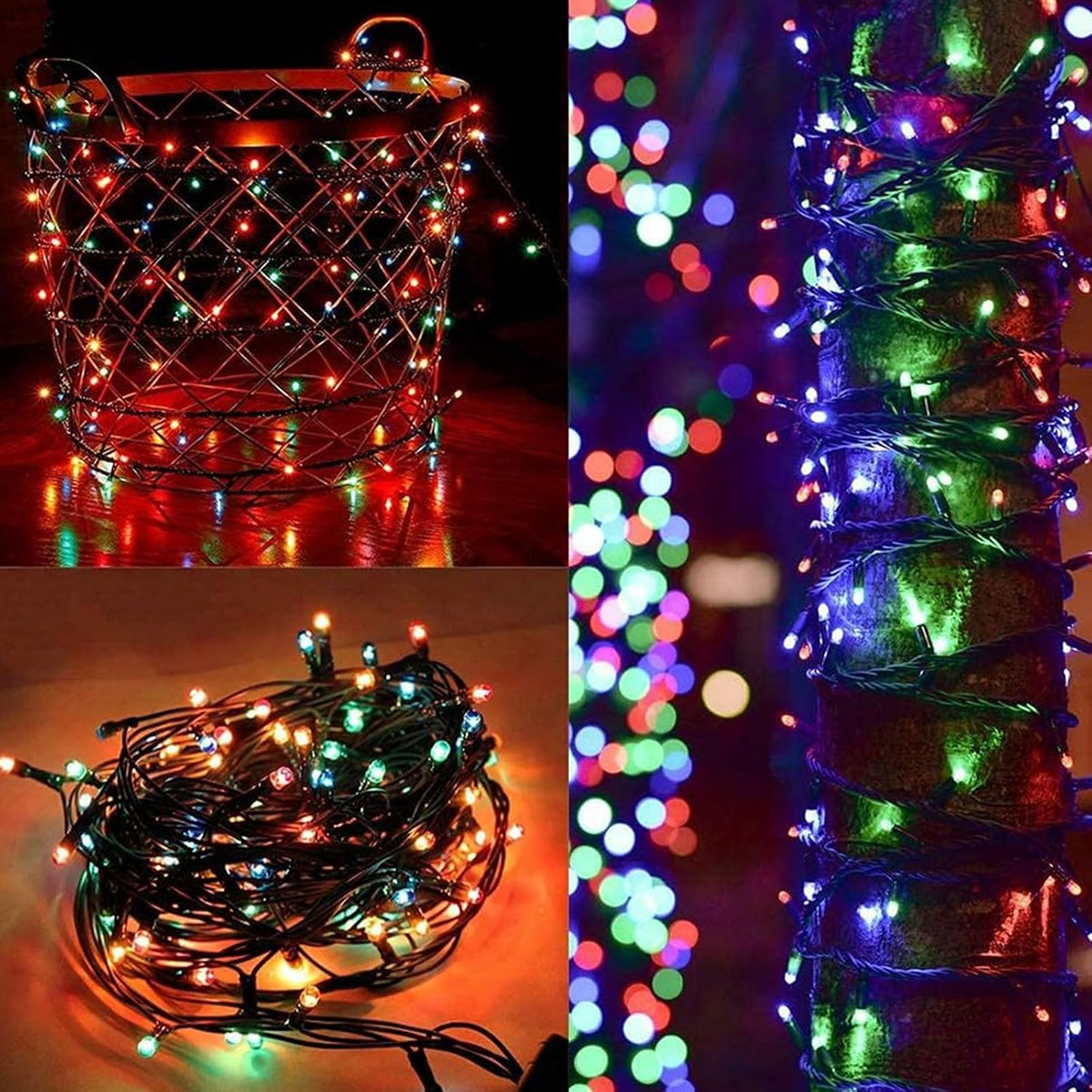 Dreicht Guirnalda de luces inteligentes de Navidad, 131 pies, 400 l...