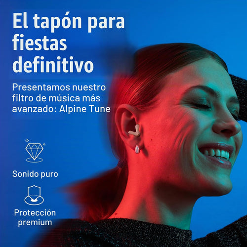 Alpine Tune - Tapones para los oídos, tapones para los oídos de con...