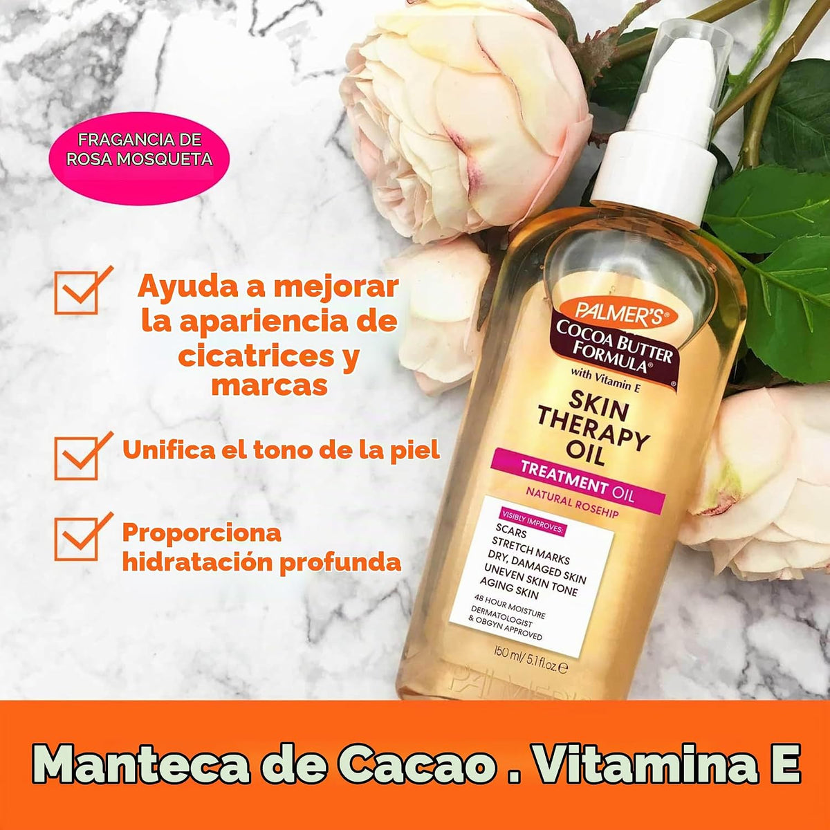Palmer's Aceite de Tratamiento para la Piel, Fórmula con Vitami...