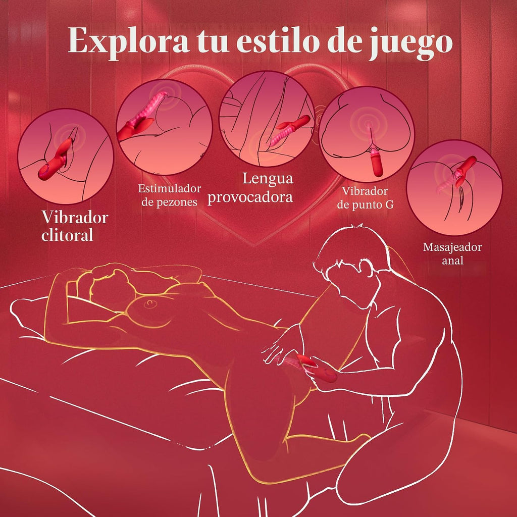 Vibrador de juguetes sexuales para adultos, consolador \u2013 Vibra...