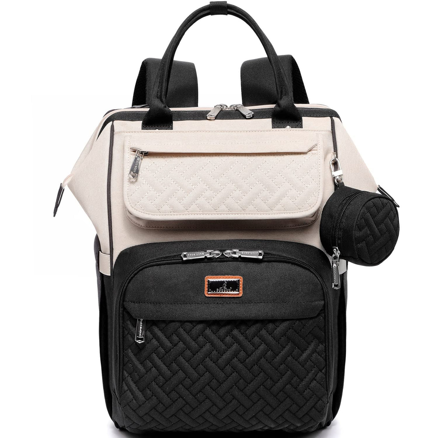 BabbleRoo - Mochila para pañales, bolsa de cambio de pañales multif...