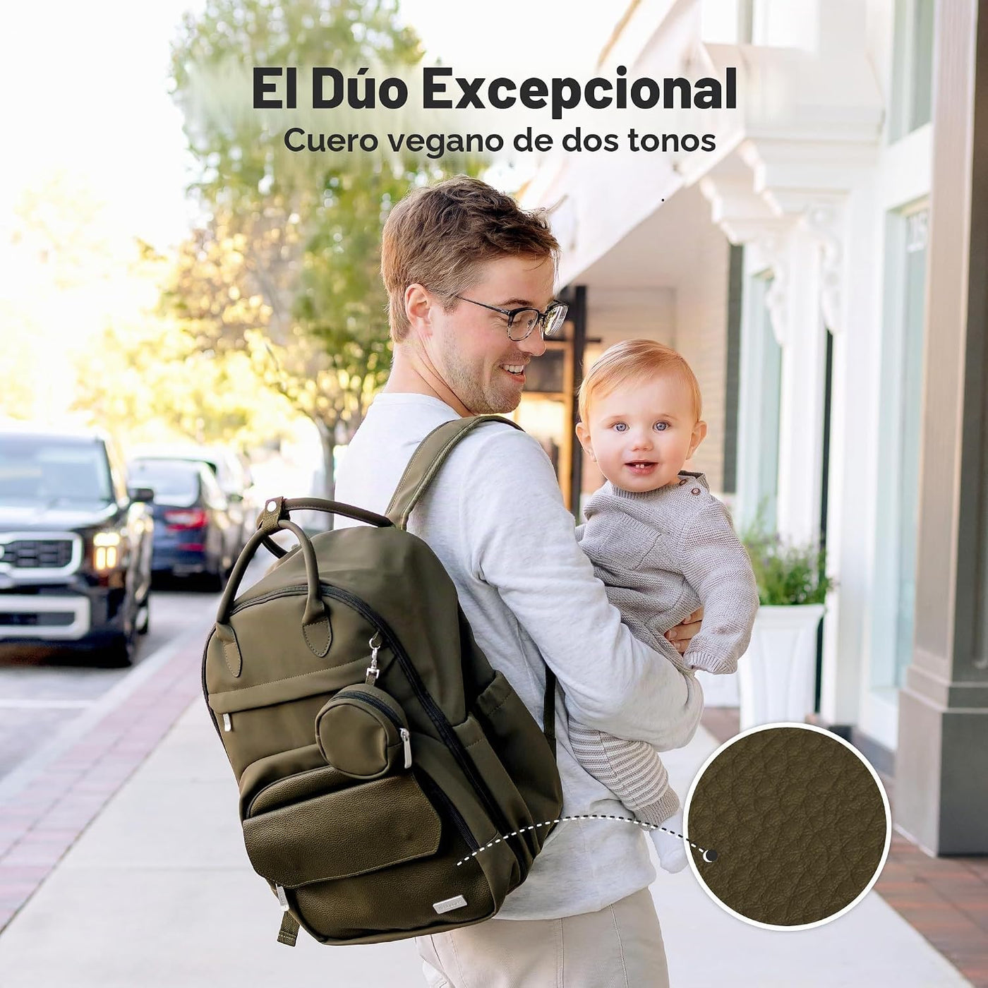 KeaBabies - Mochila para pañales, mochilas de viaje para pañales (o...