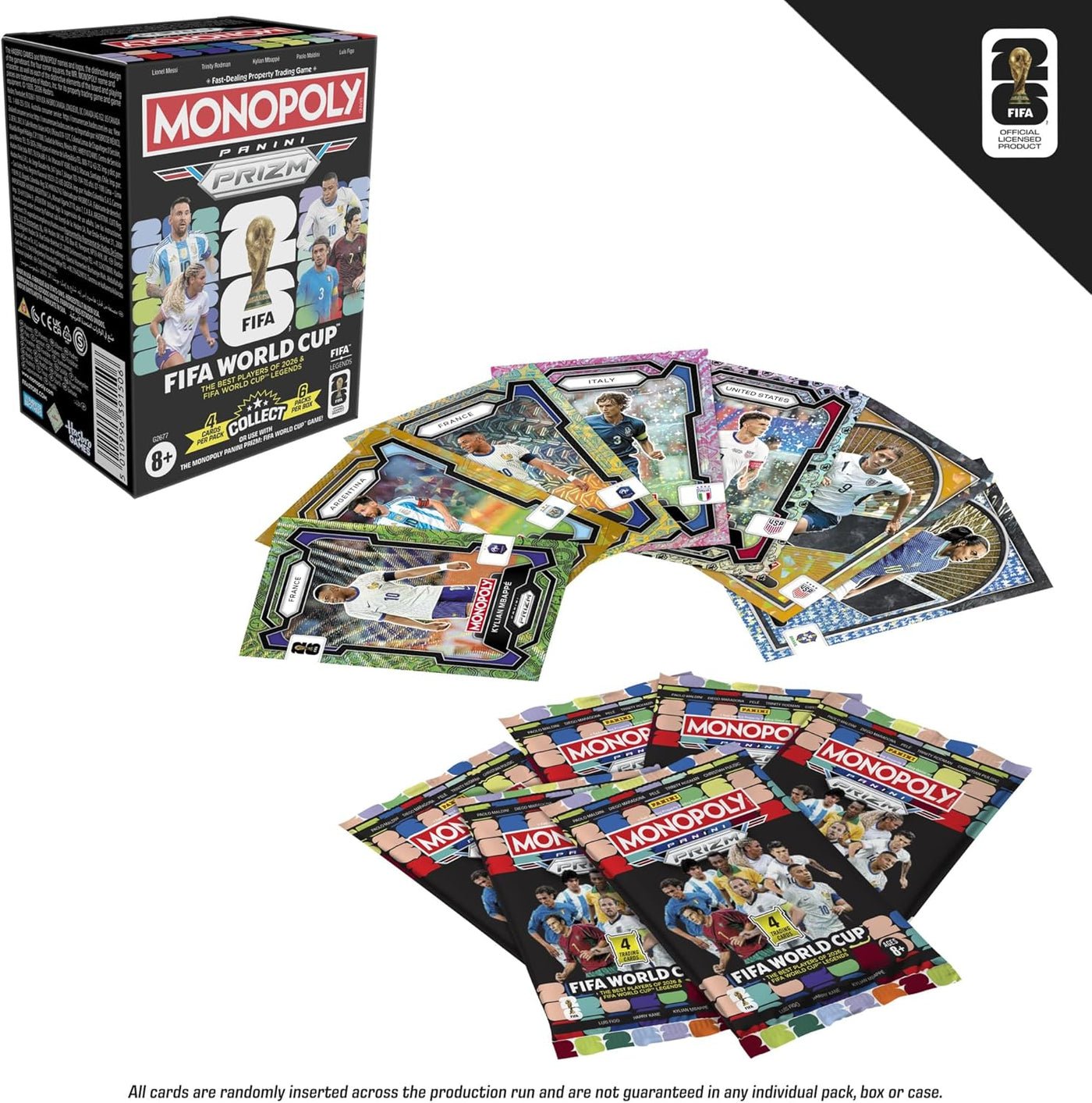 Monopoly Panini Prizm: Cartas Mundial