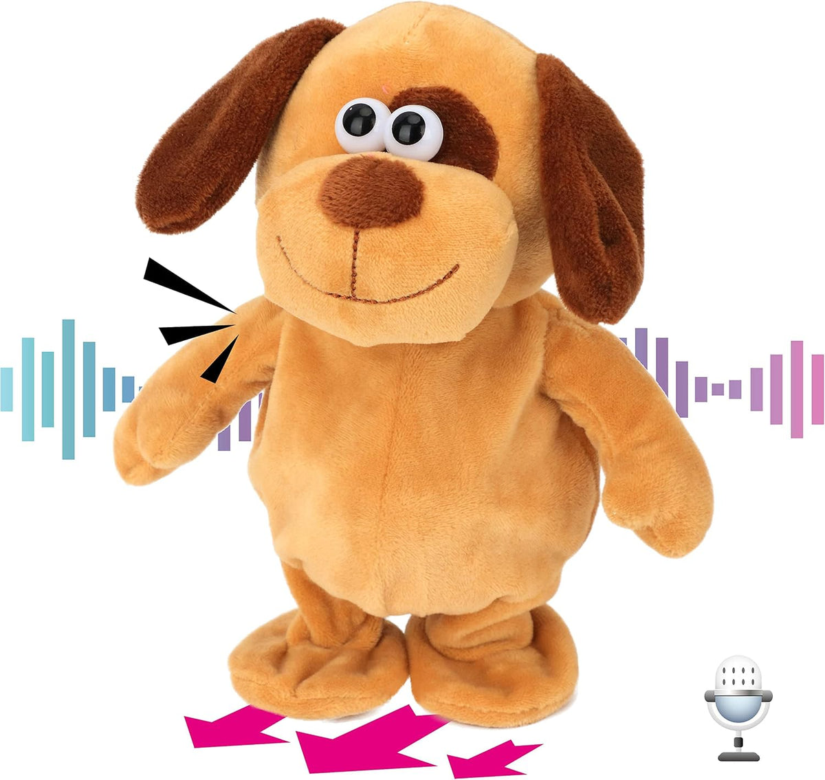 Hopearl Perro Parlante Repite lo que Dices Cachorro Caminante Jugue...