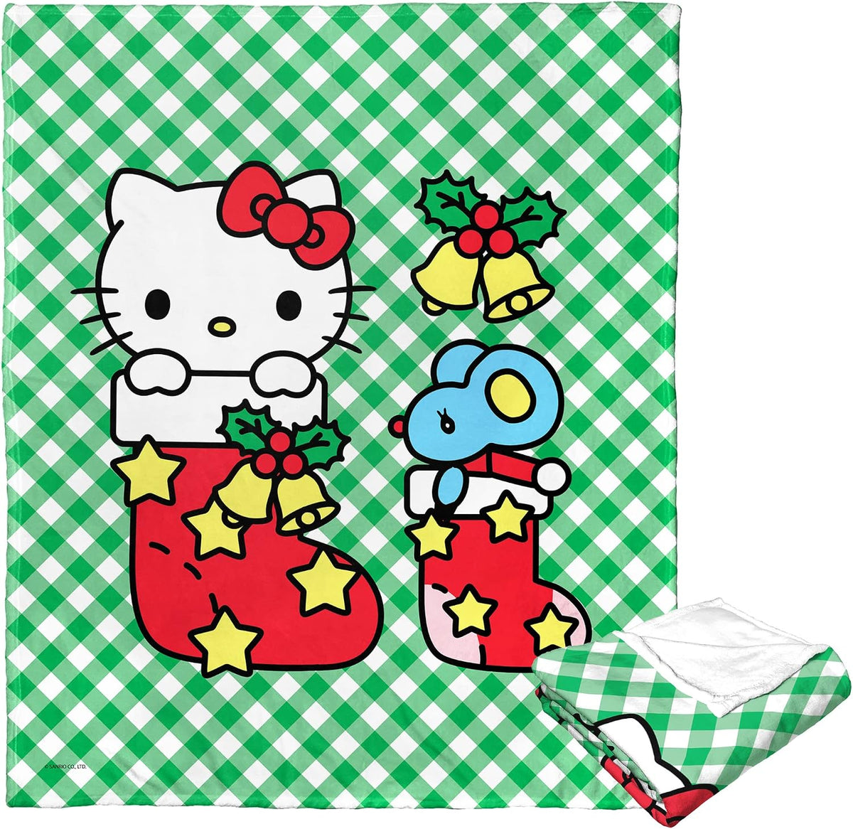 Northwest Hello Kitty - Manta de seda táctil, 50 x 60 pulgadas, Sto...