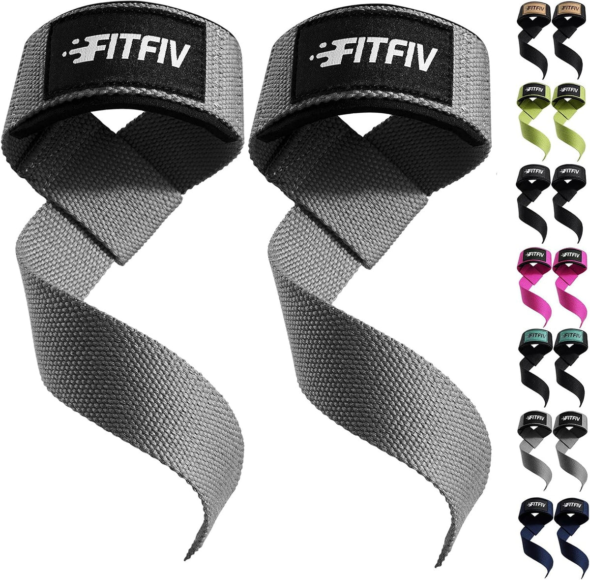 FITFIV Correas de levantamiento para levantamiento de pesas, correa...
