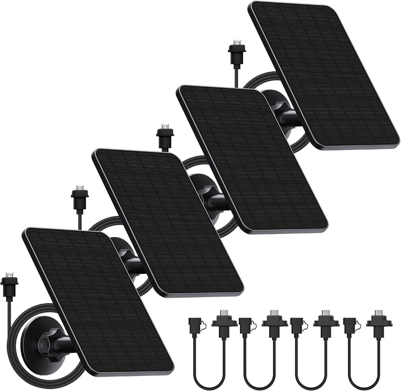 Rhorawill Paquete de 4 paneles solares para Blink Outdoor 2K+\/4(4....