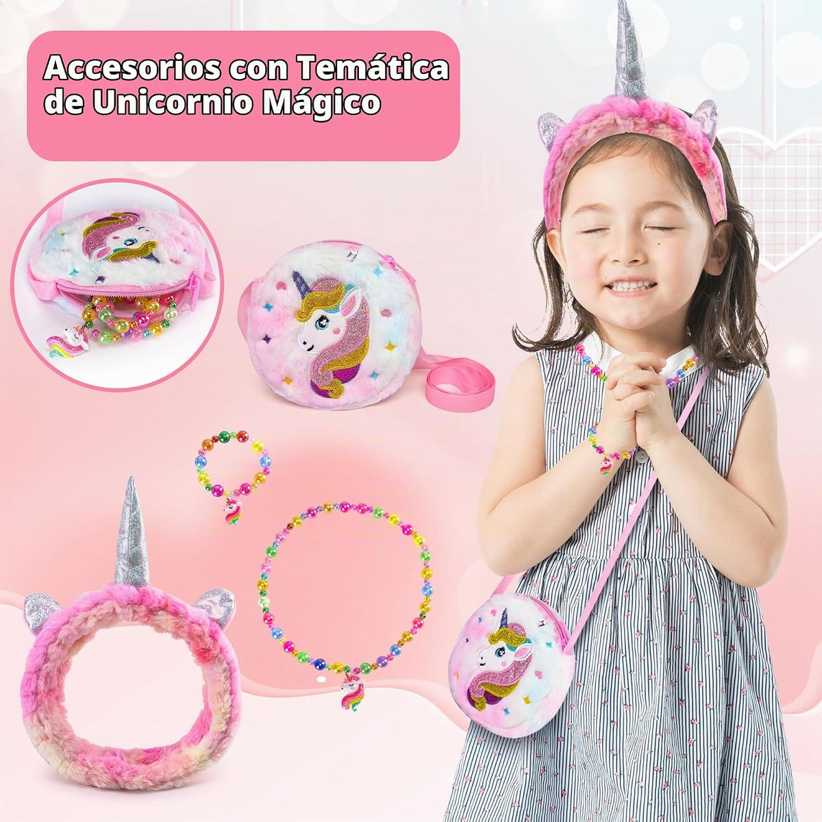 Cherry Tale Juguetes de unicornio para niñas de 4 a 6 años, regalos...