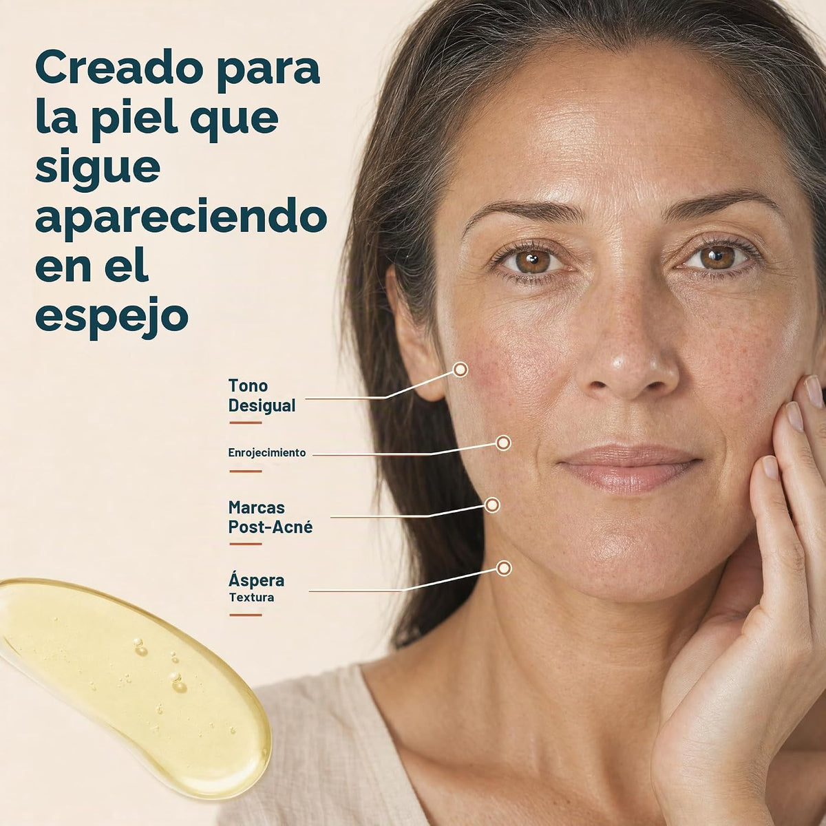 Eva Naturals Suero de ácido azelaico, niacinamida y ácido hialuróni...