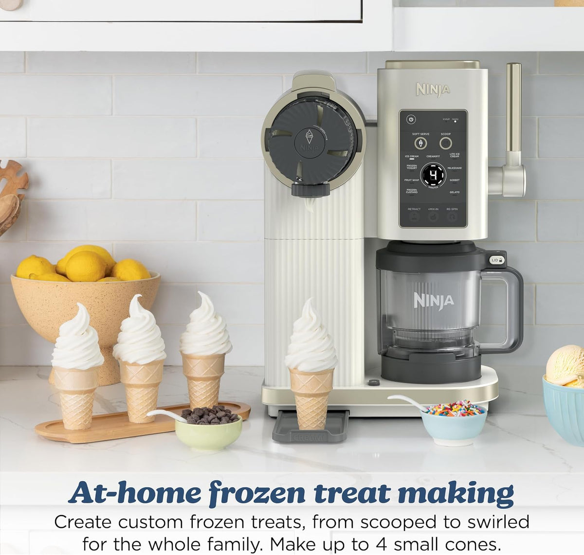 Máquina para hacer hielo Ninja Creami Scoop & Swirl Exclusivo de Am...