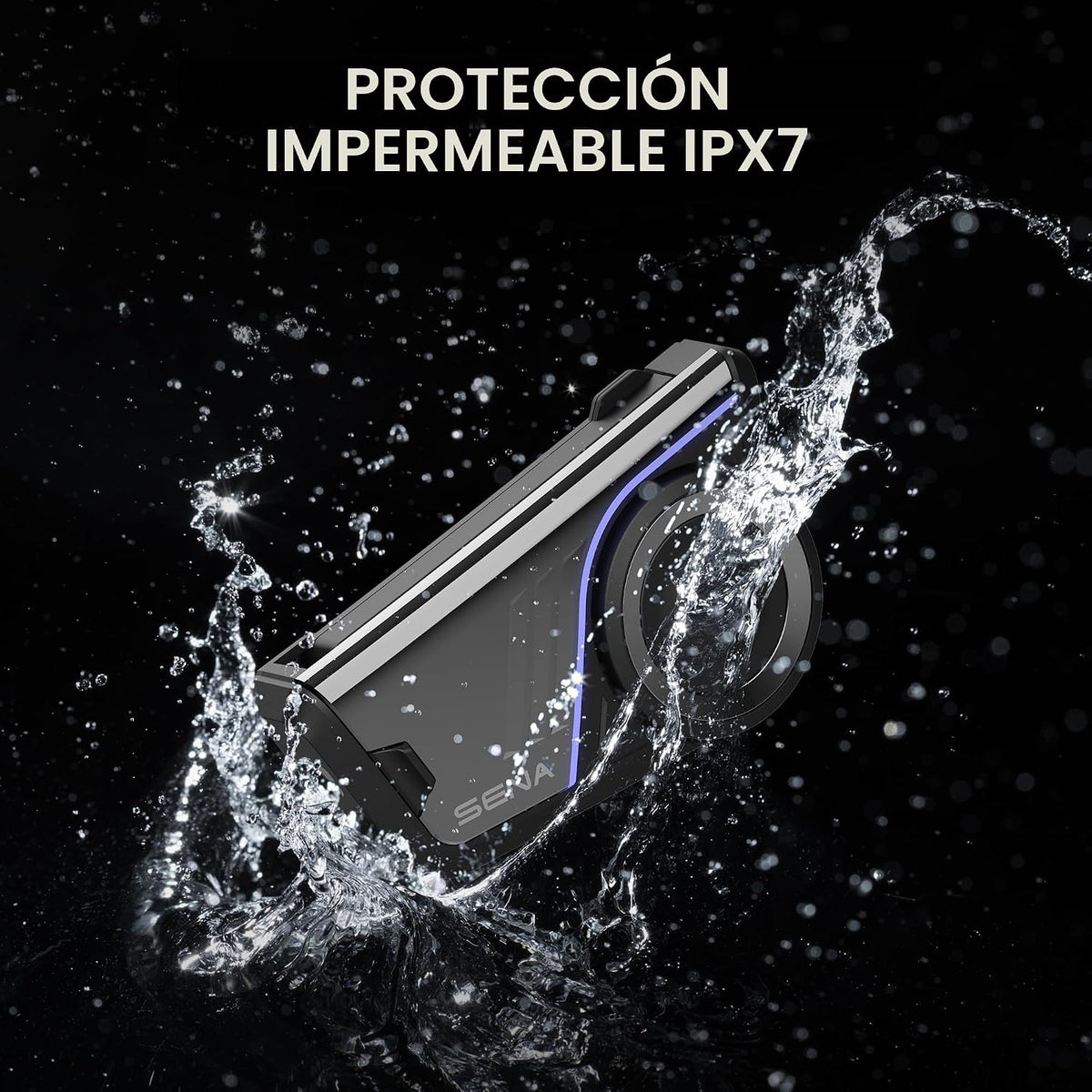 Sena Auriculares de comunicación para motocicleta 60S con onda, mal...