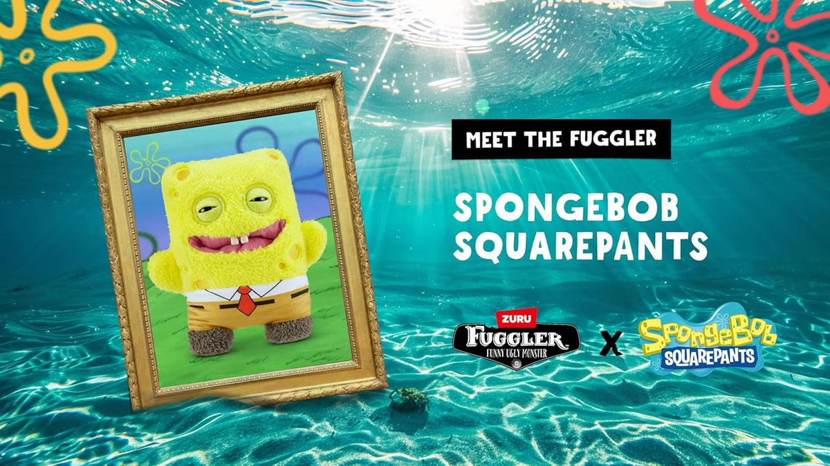 Fuggler Bob Esponja 9" Peluche - Bob Esponja