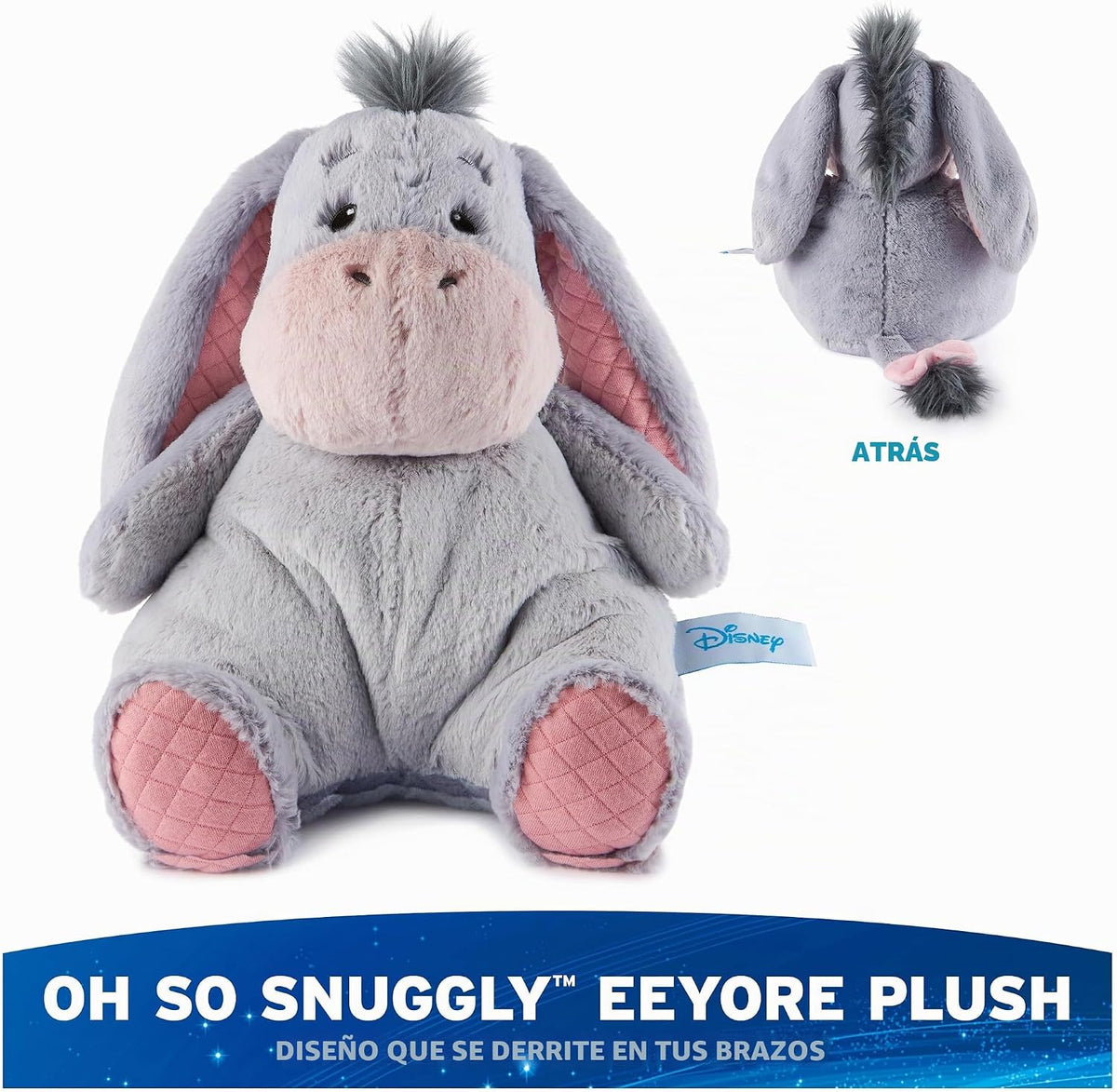 GUND Disney Winnie the Pooh Oh So Snuggly Eeyore - Peluche de 12.5...