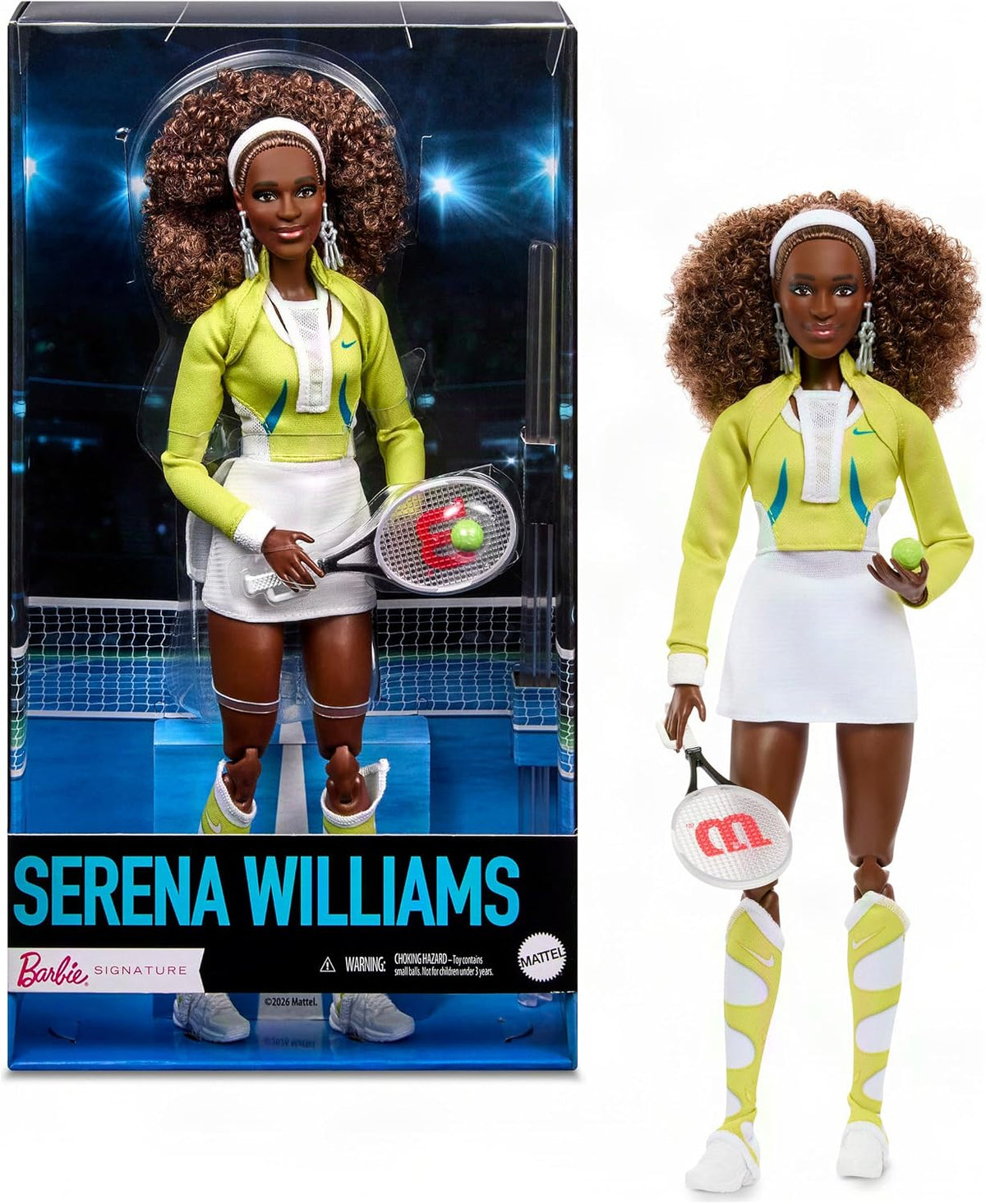 Barbie Muñeca Serena Williams de la firma | Signature Serena Willia...