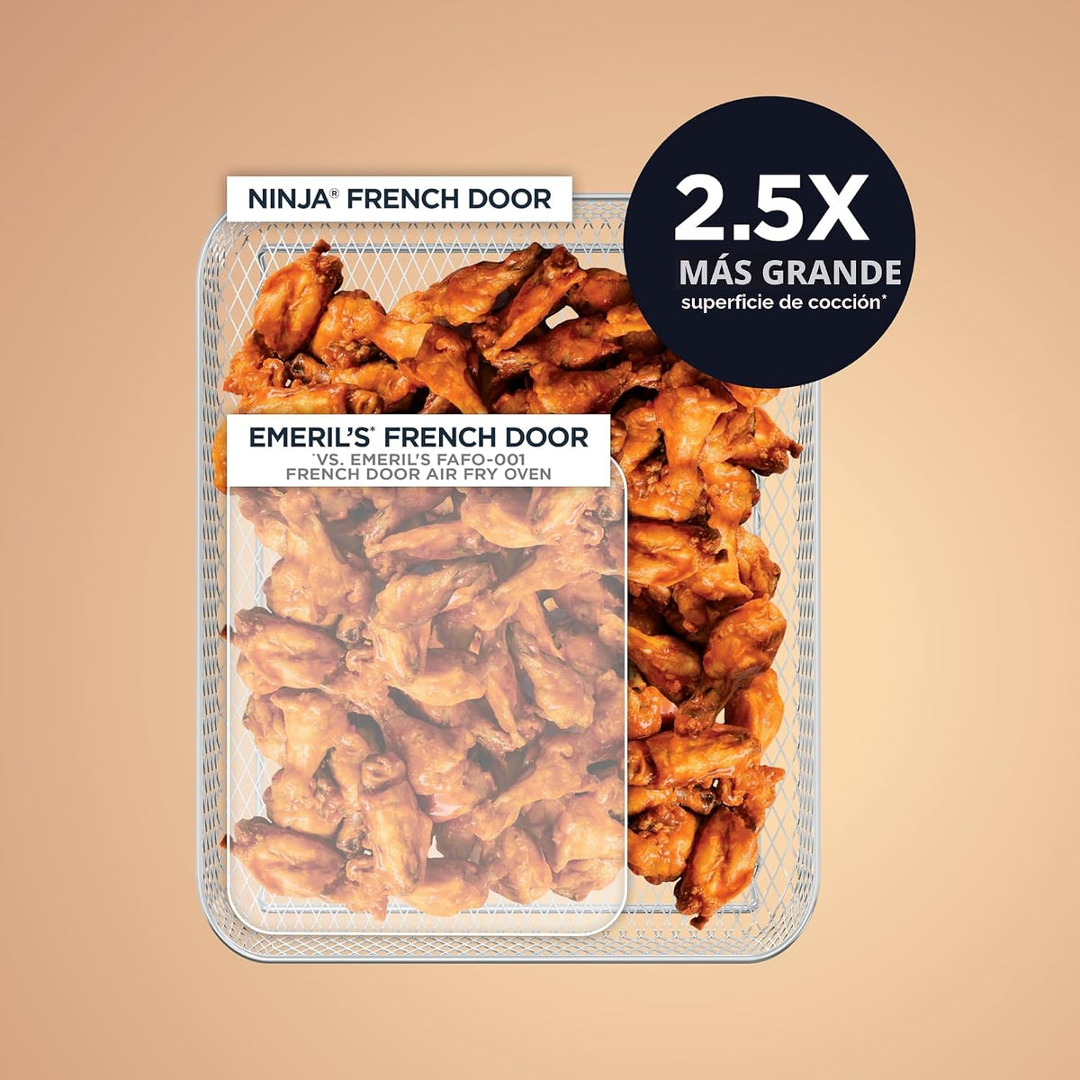 Ninja | French Door Premier | Freidora de aire, horno de convección...