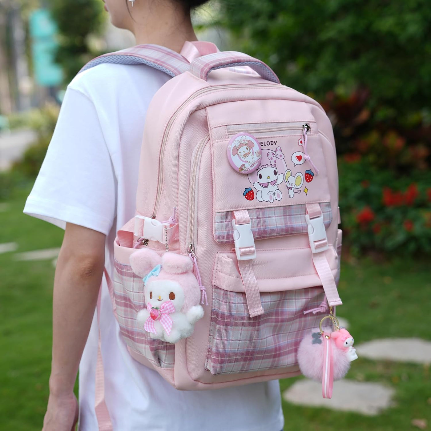 Juju Mochila Kawaii Rosa - Cosas Kawaii Lindas Mochila Kawaii - Moc...