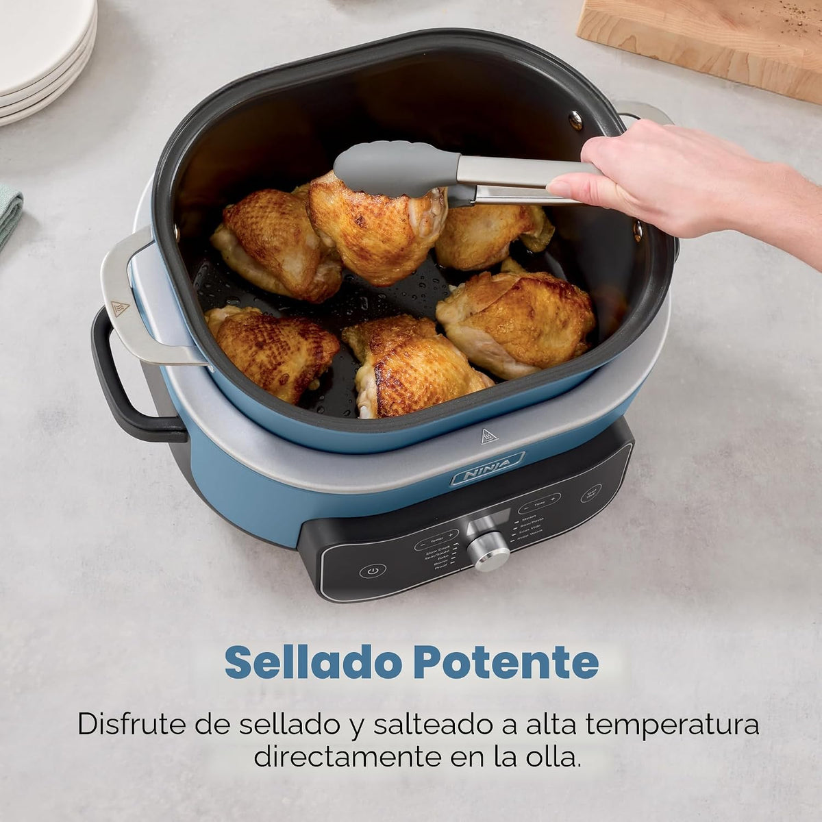 Ninja® PossibleCooker™ PRO Plus 9 en 1, 8.5 cuartos de galón, macar...