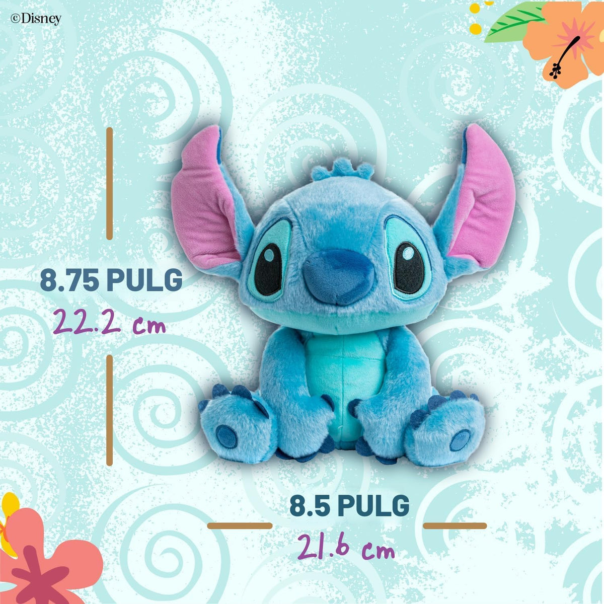 KIDS PREFERRED Disney Stitch de Risa y Gira Gira Juguete de Peluche...